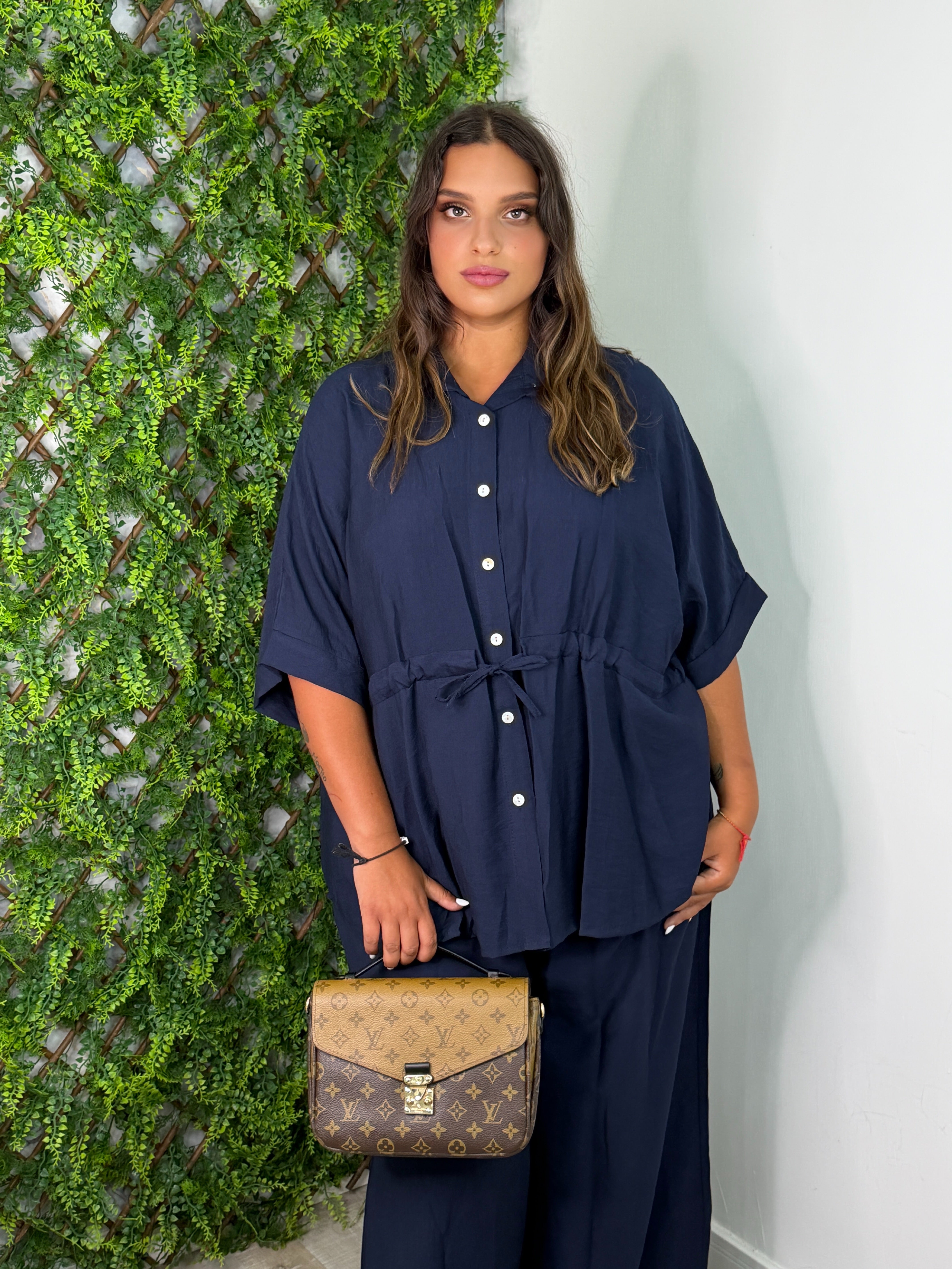 COORDINATO NOEMI BLU NOTTE