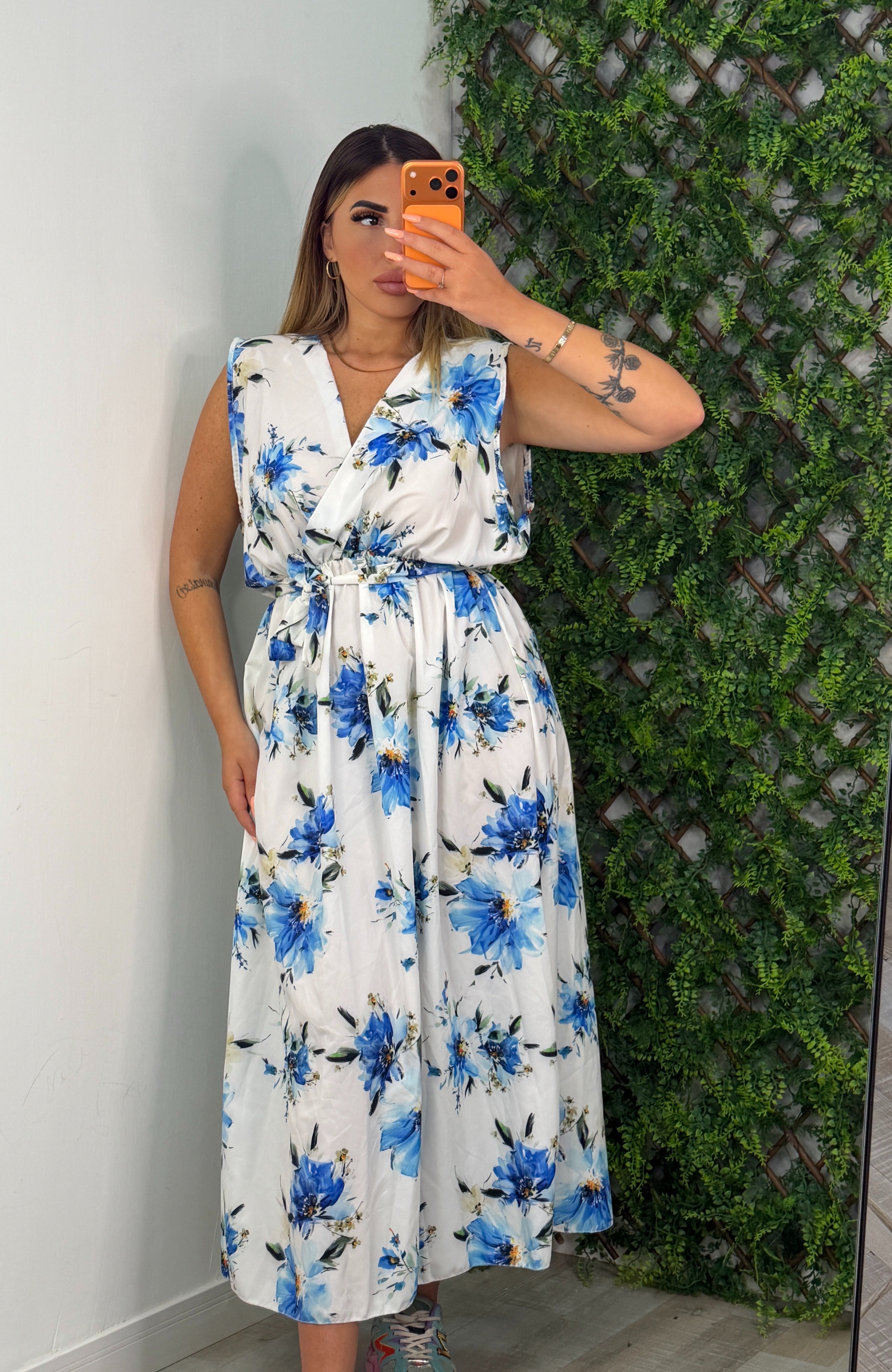 VESTITO FIORI CELESTI