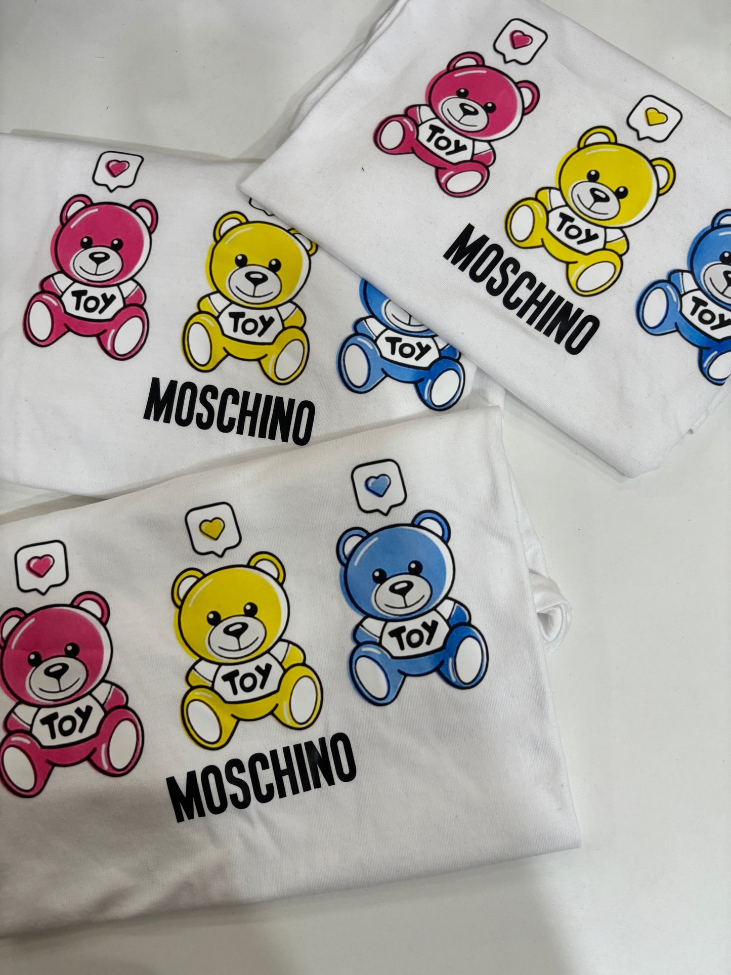T-SHIRT ORSETTI COLORATI