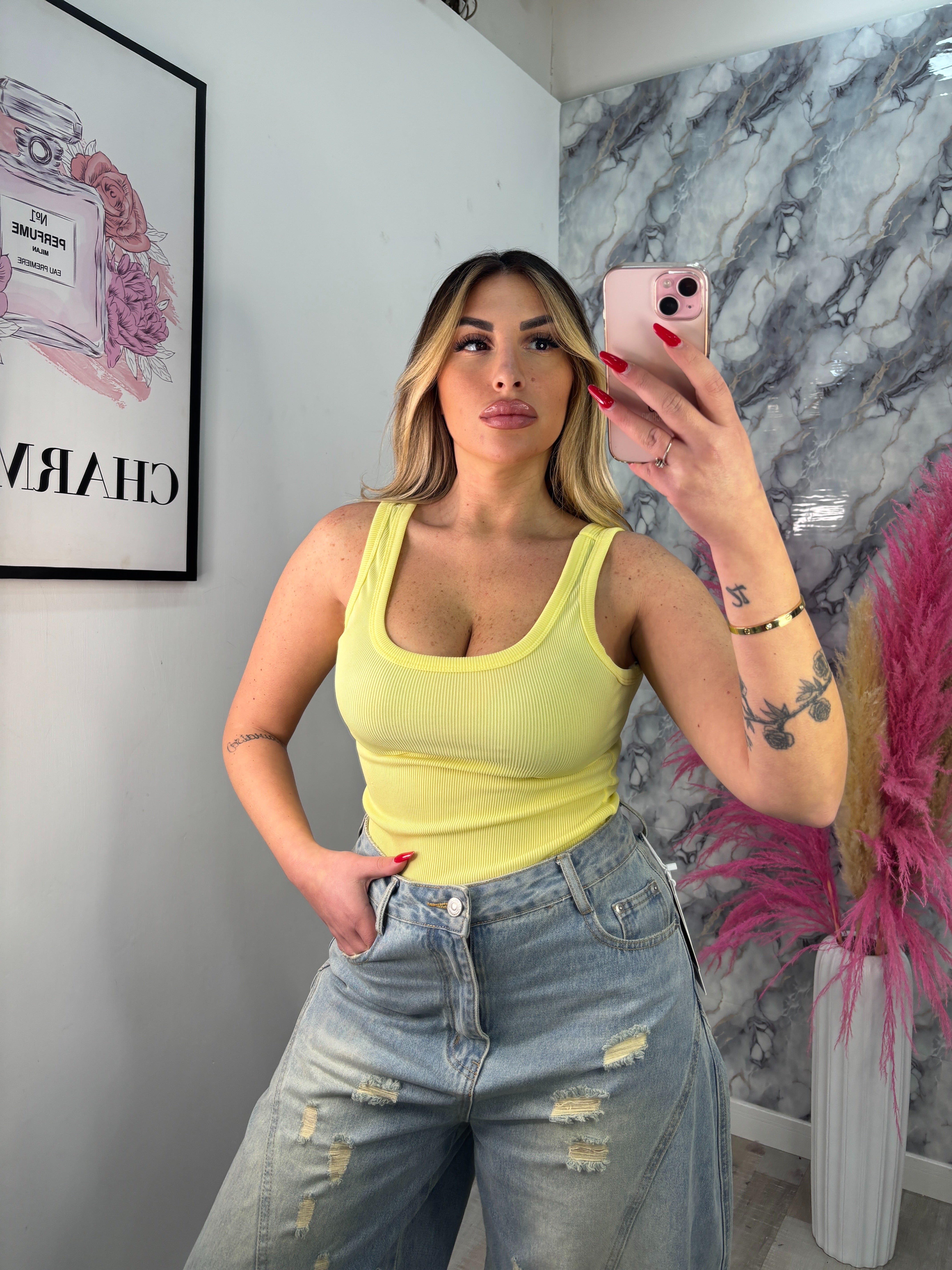 CANOTTA COSTINE GIALLO