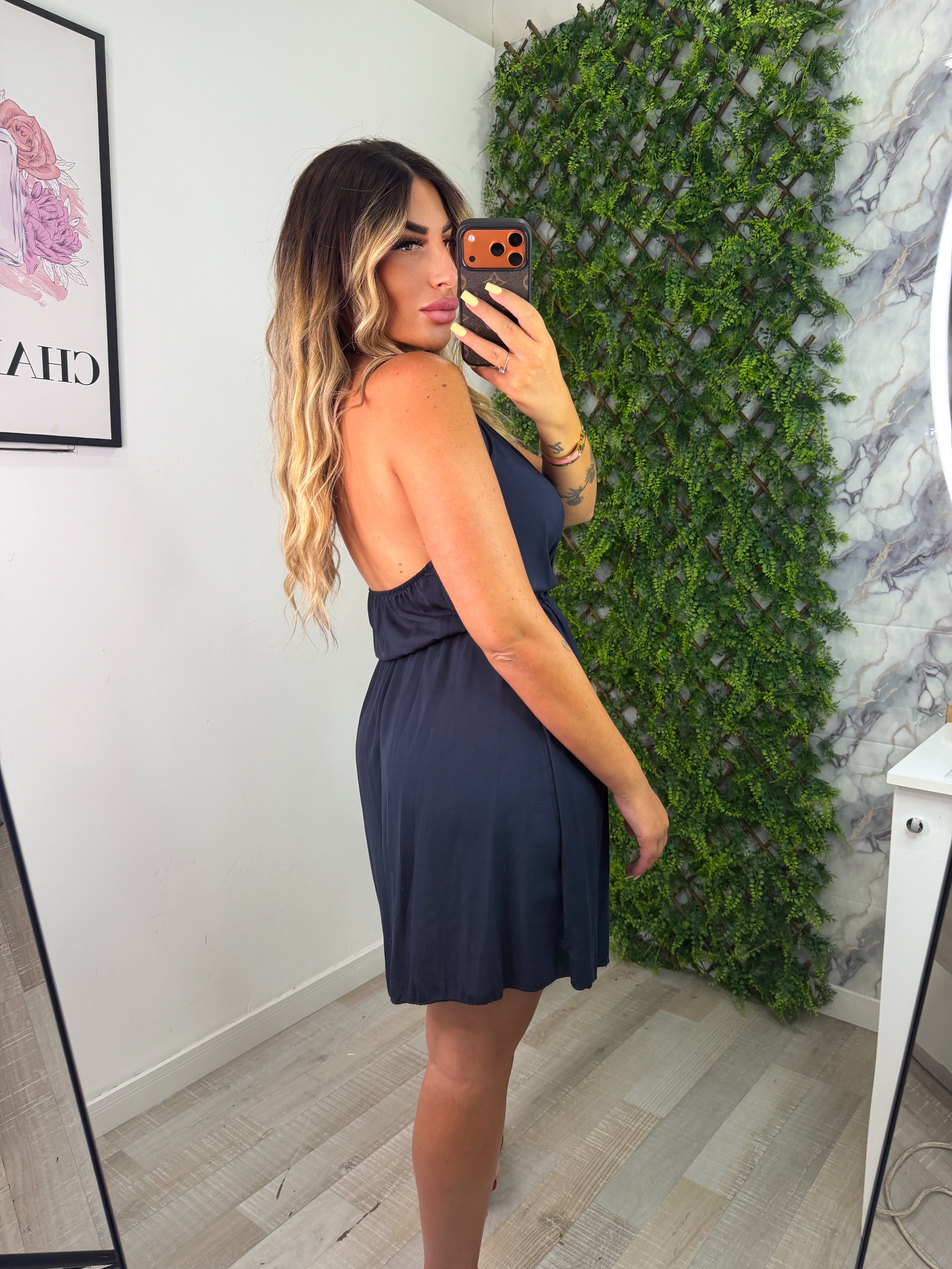 DRESS COLLANA - BLU NOTTE