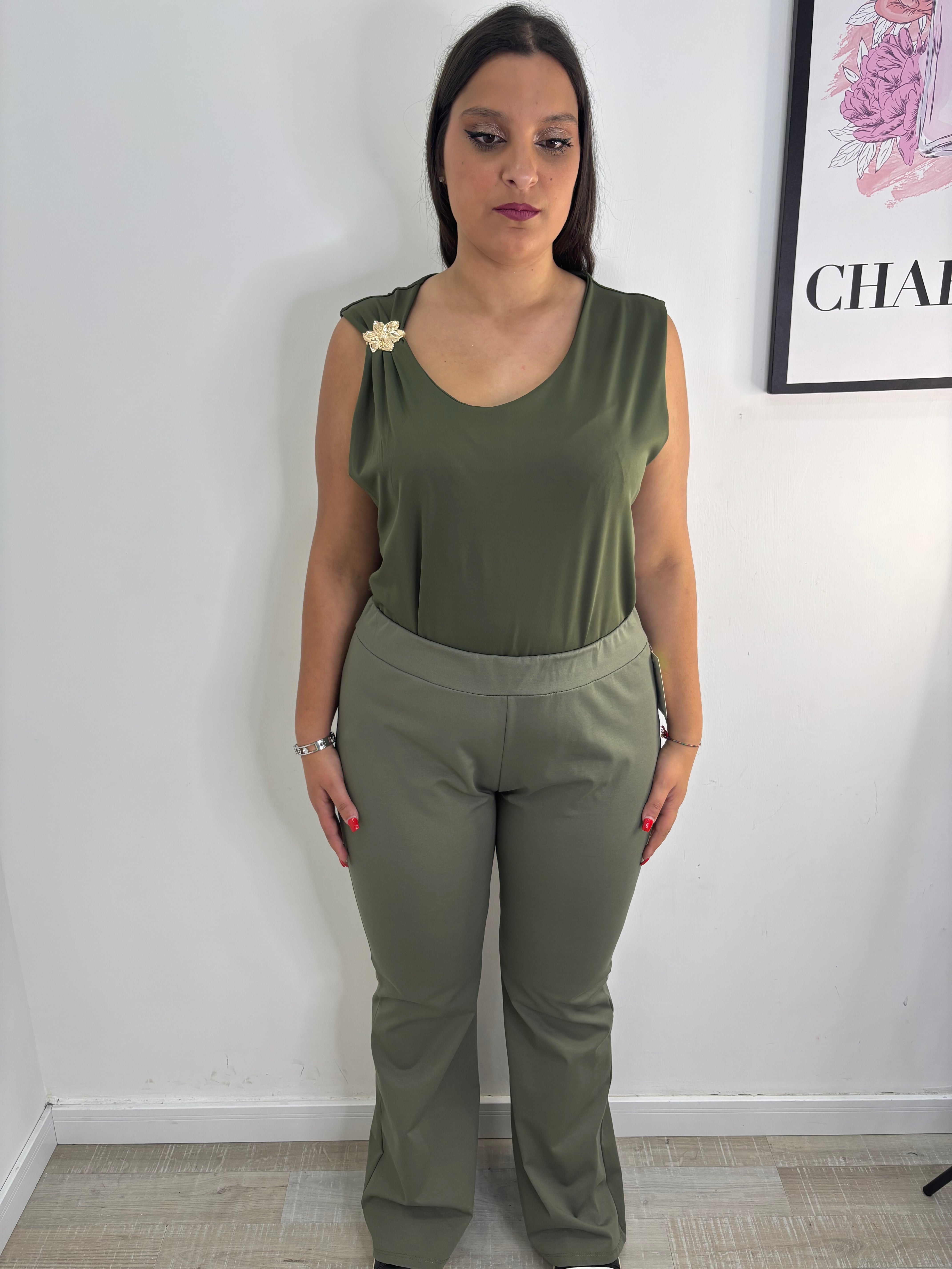 PANTALONE CURVY A ZAMPA