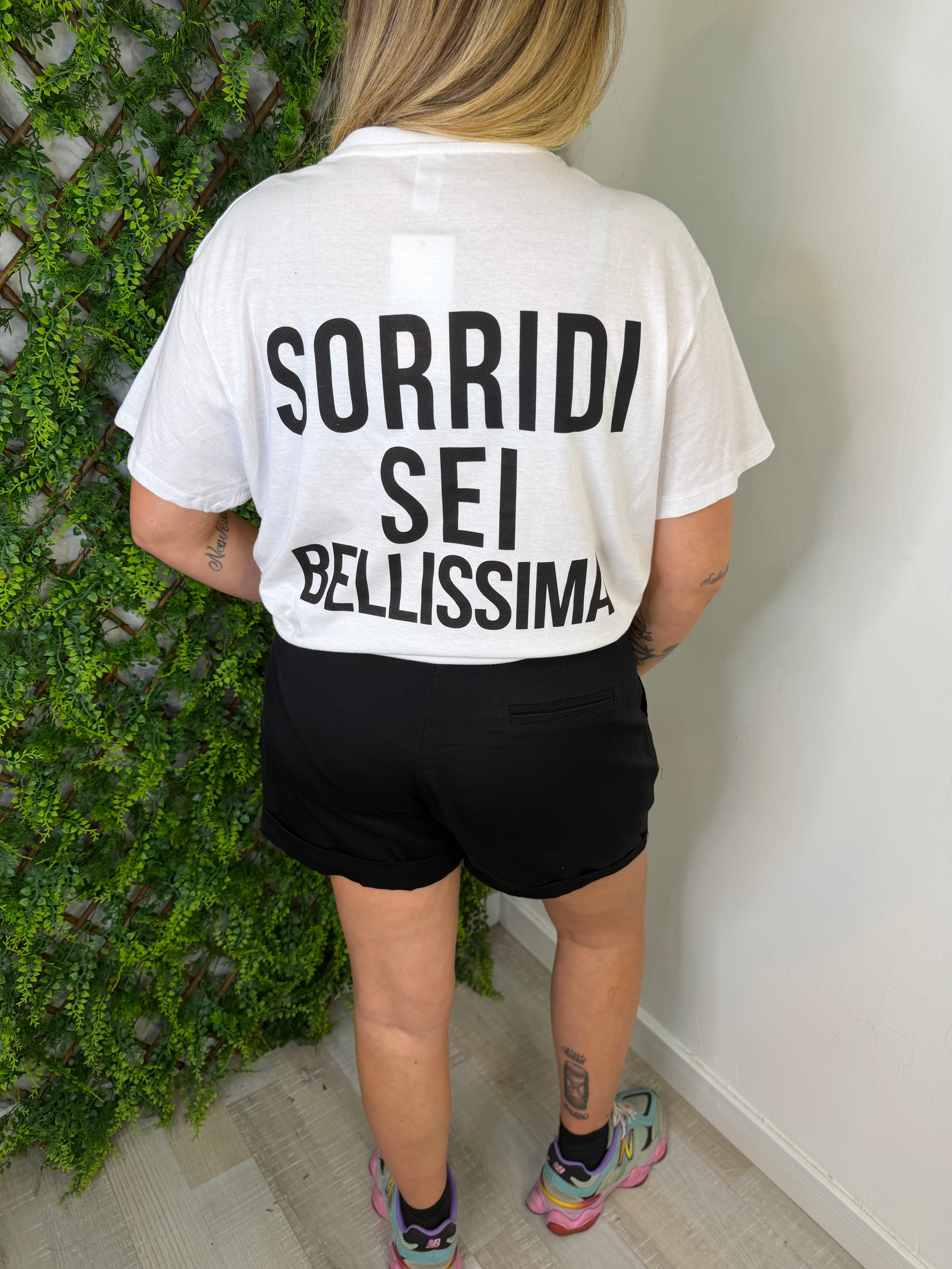T-SHIRT “ SORRIDI SEI BELLISSIMA “