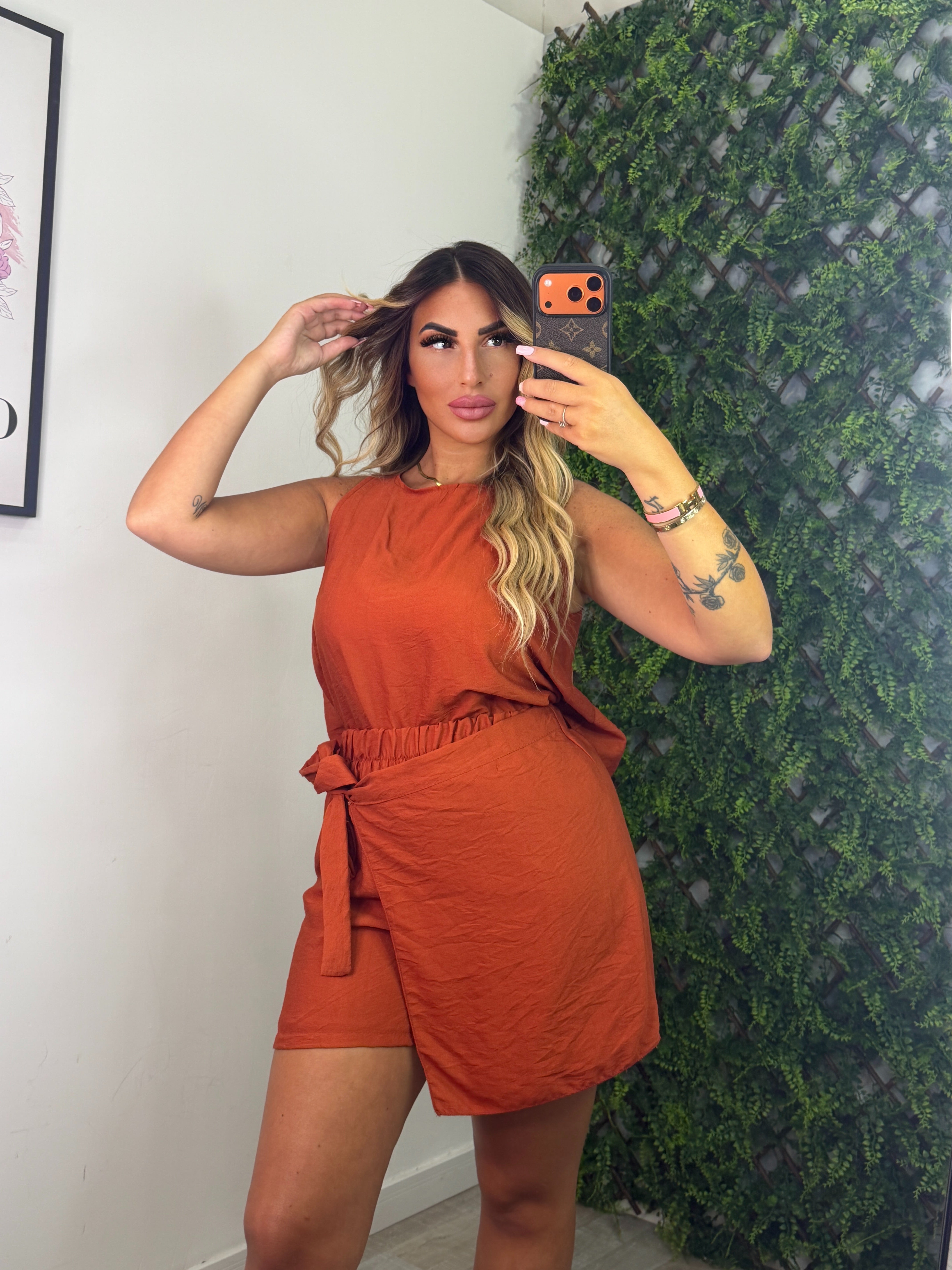 COORDINATO NAOMI - RUGGINE