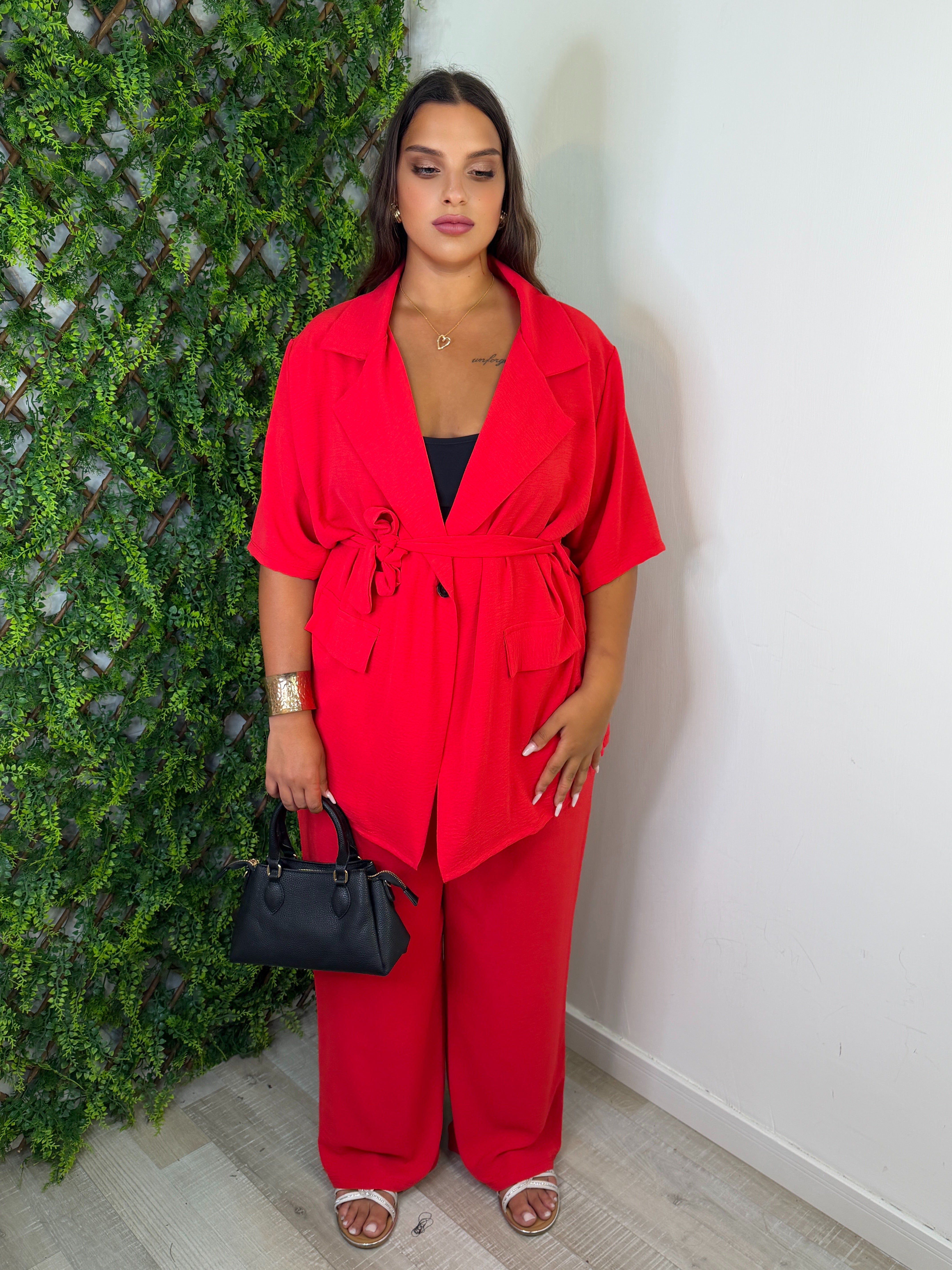 COORDINATO BRUNA ROSSO