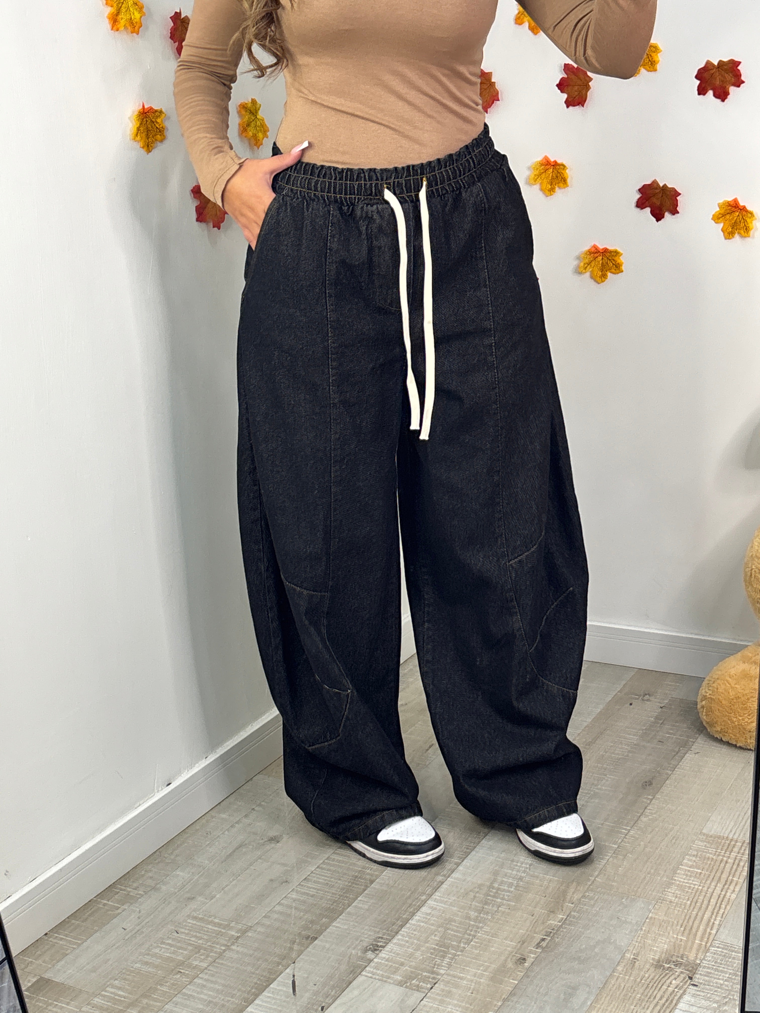 JEANS BALLON DENIM SCURO