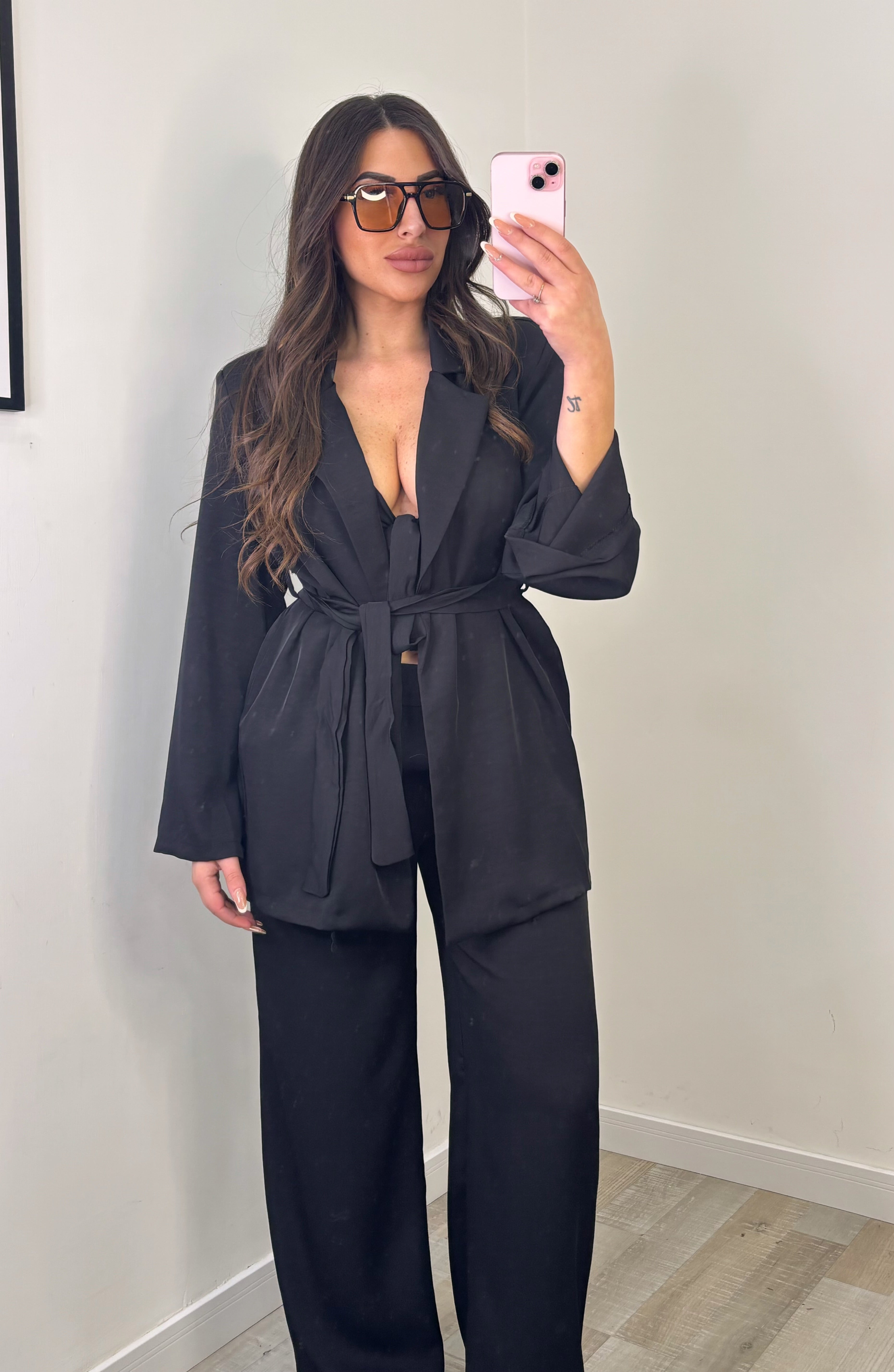 CORDSET 3 PEZZI NERO