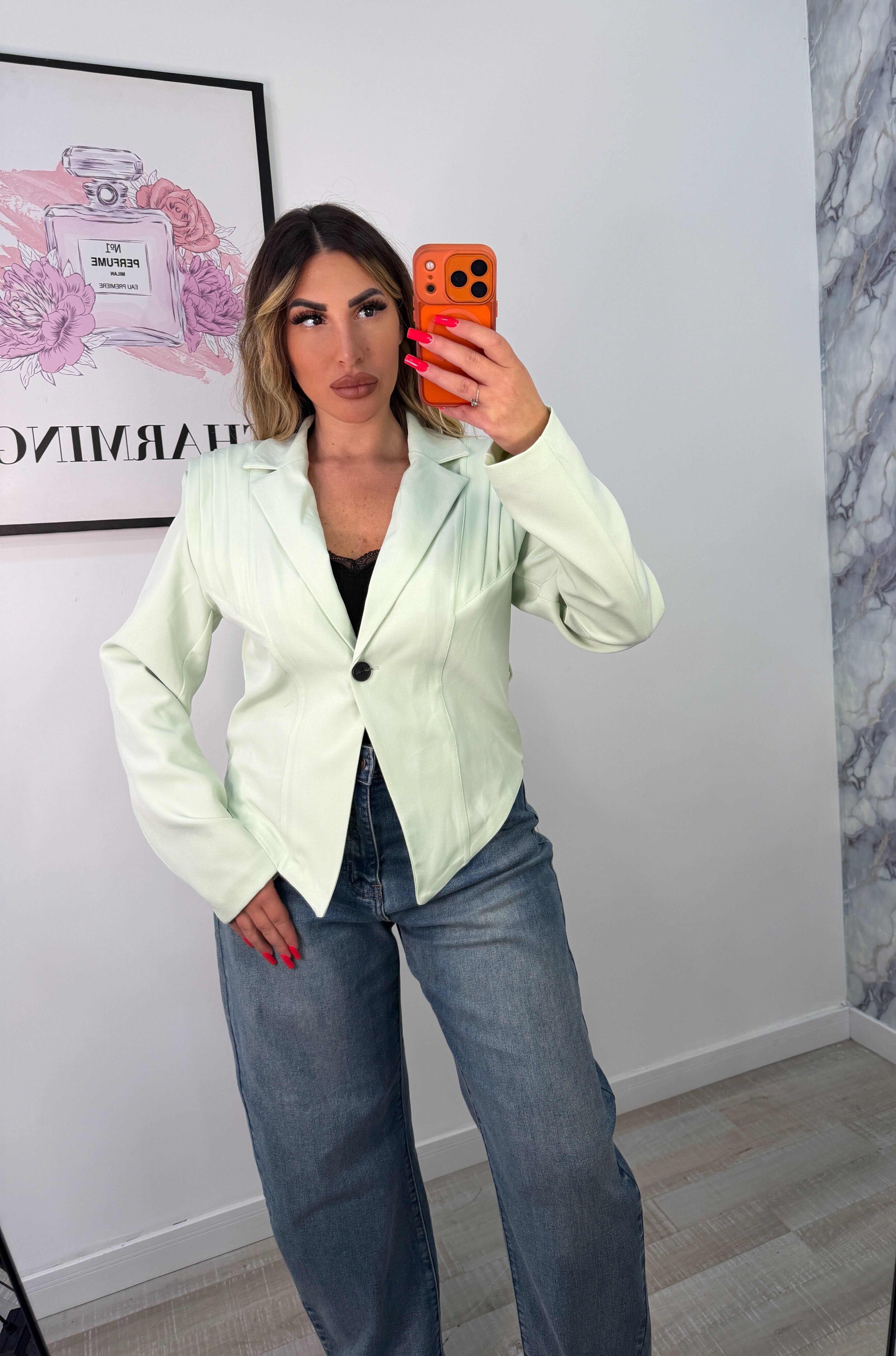 GIACCA VERDE MENTA