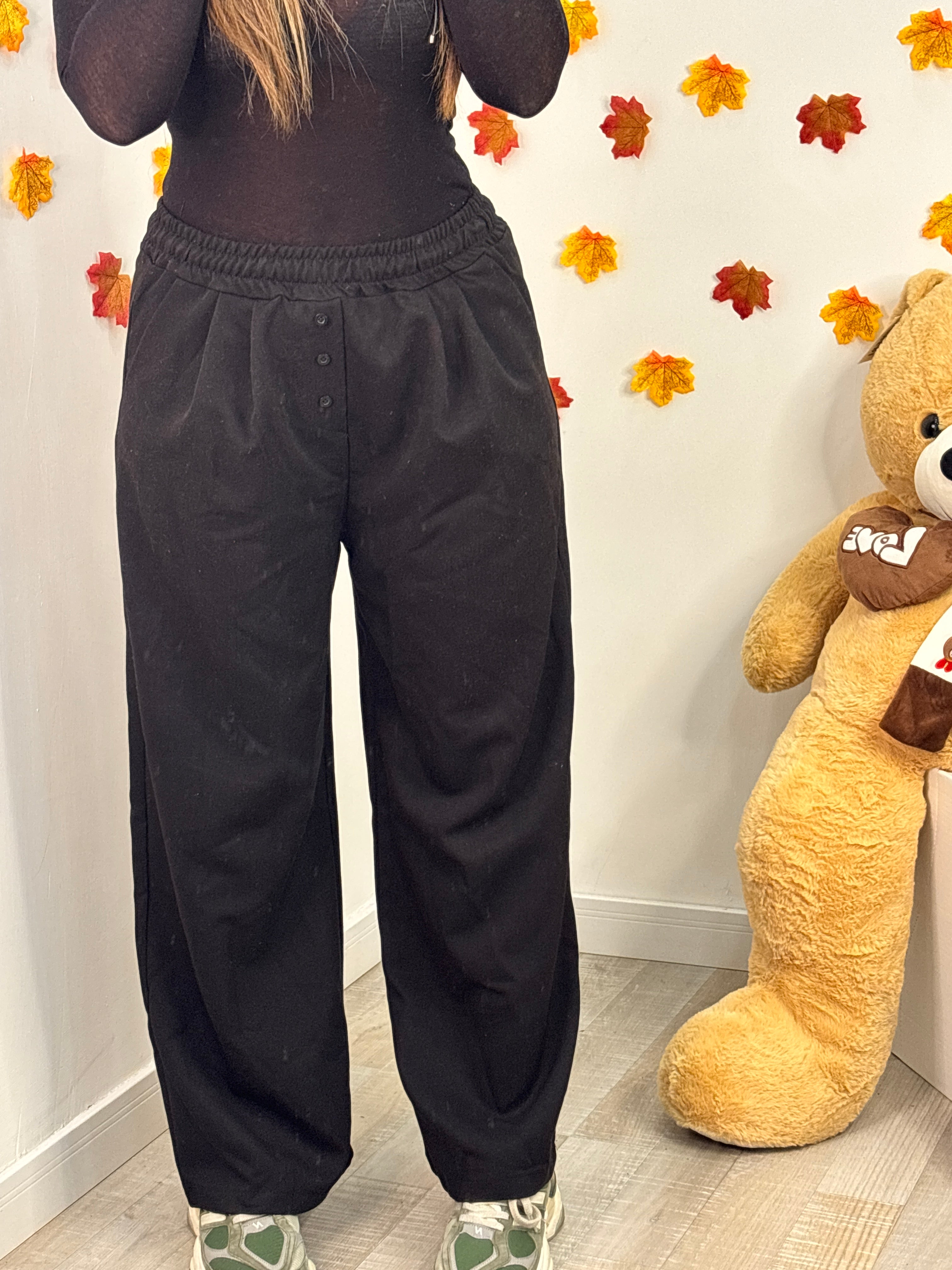PANTALONE COMFY NERO