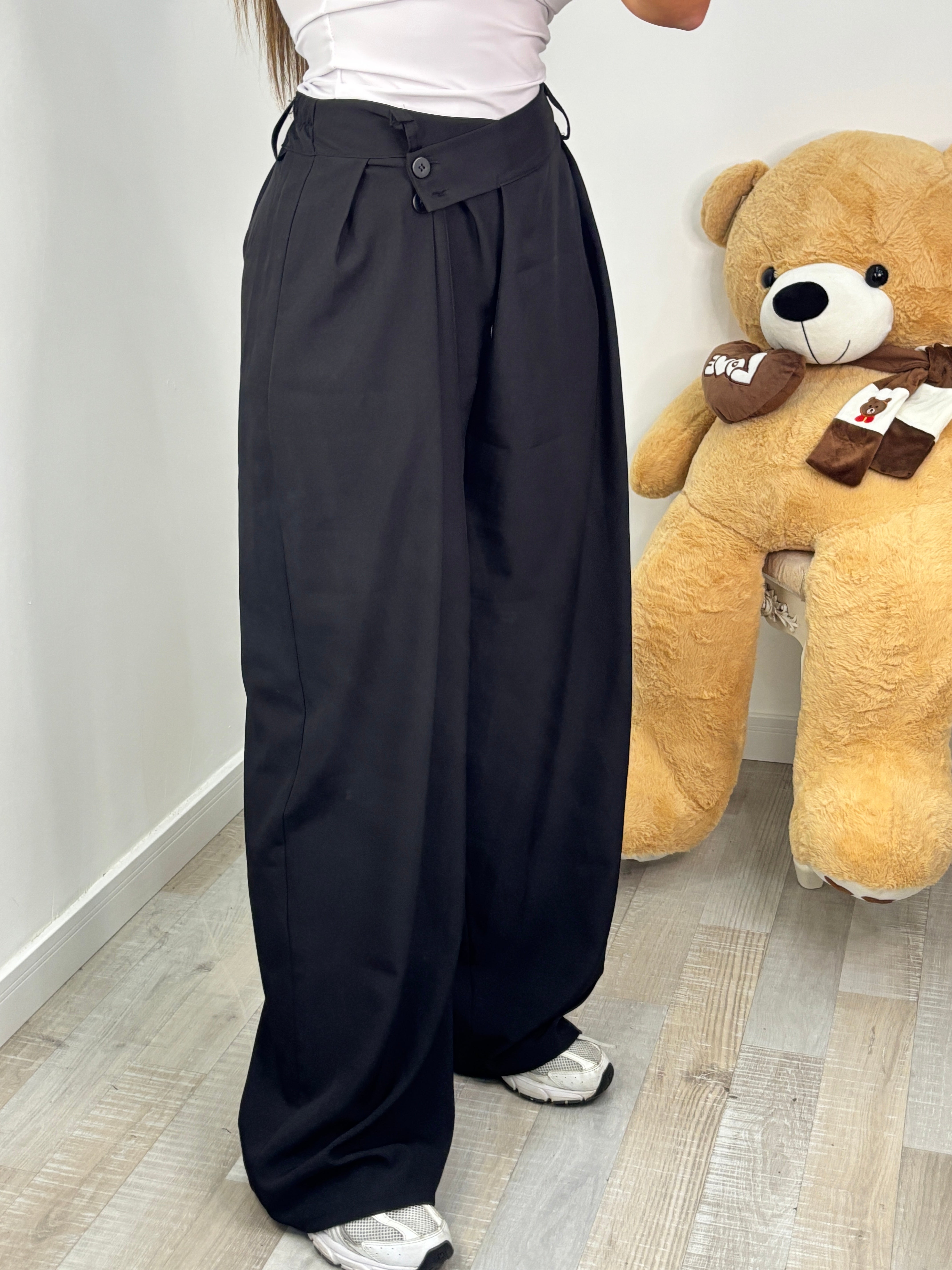 PANTALONE TRASV. NERO