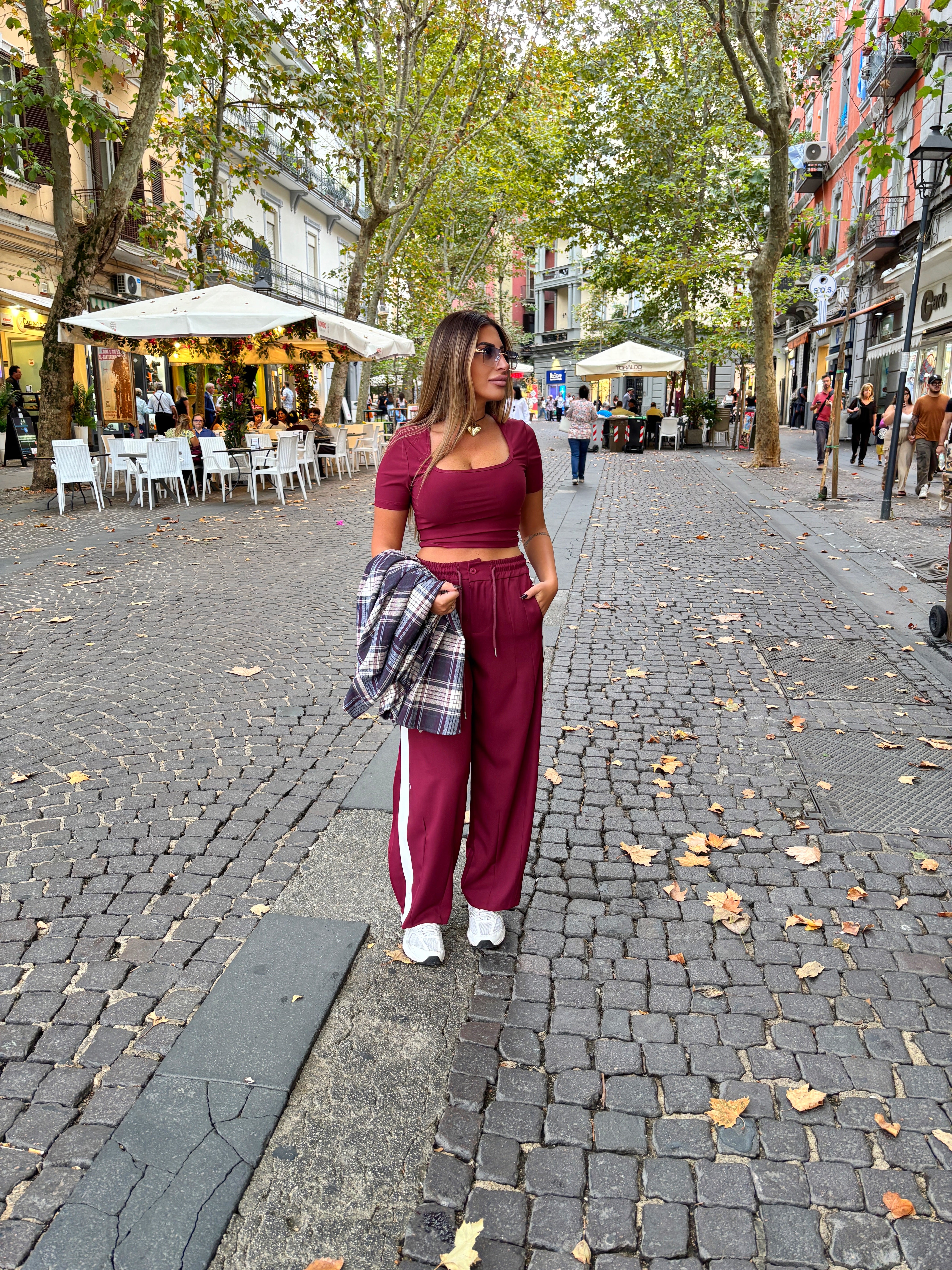 PANTALONE RIGA LATERALE