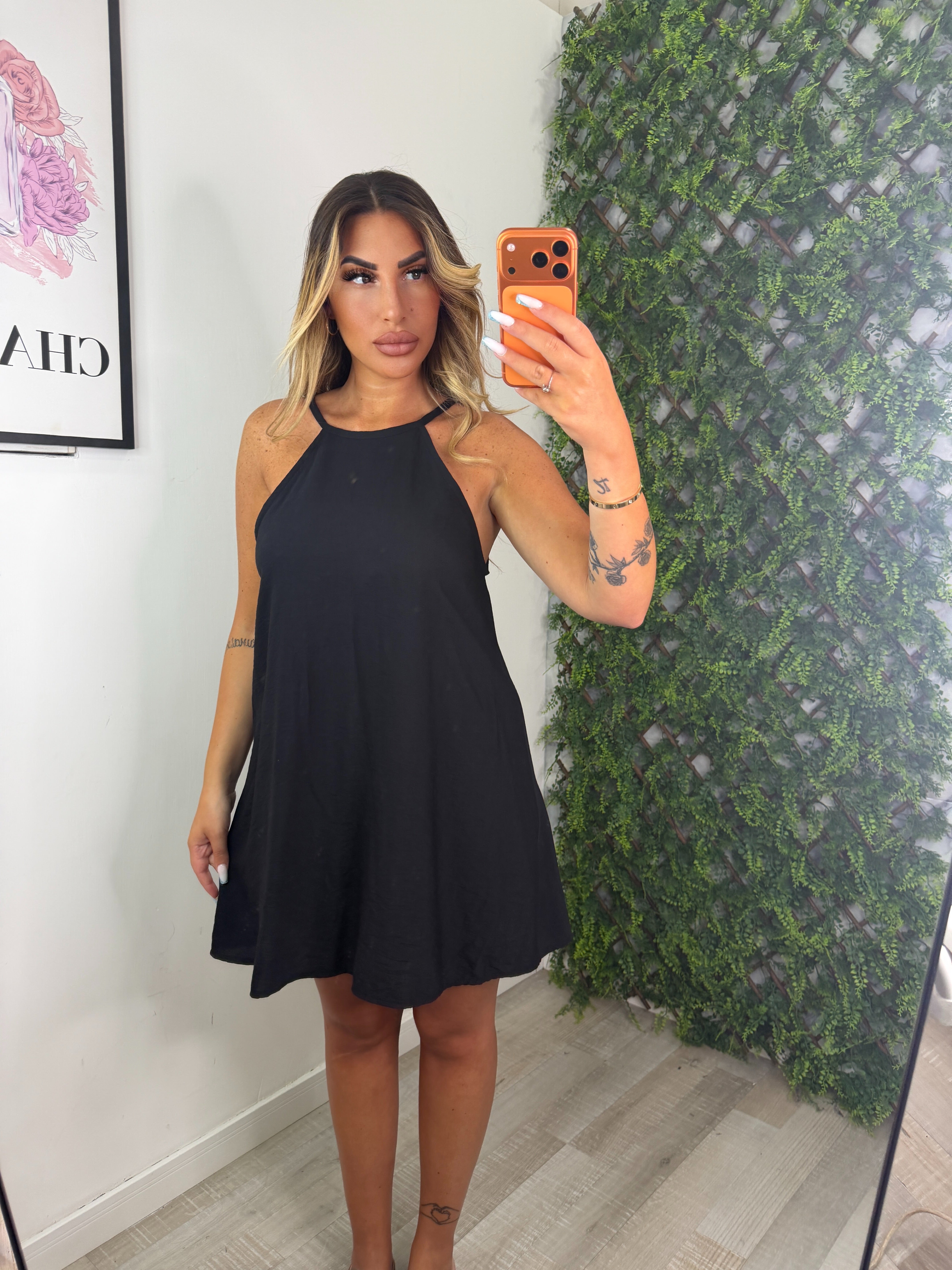 DRESS SUAMY NERO