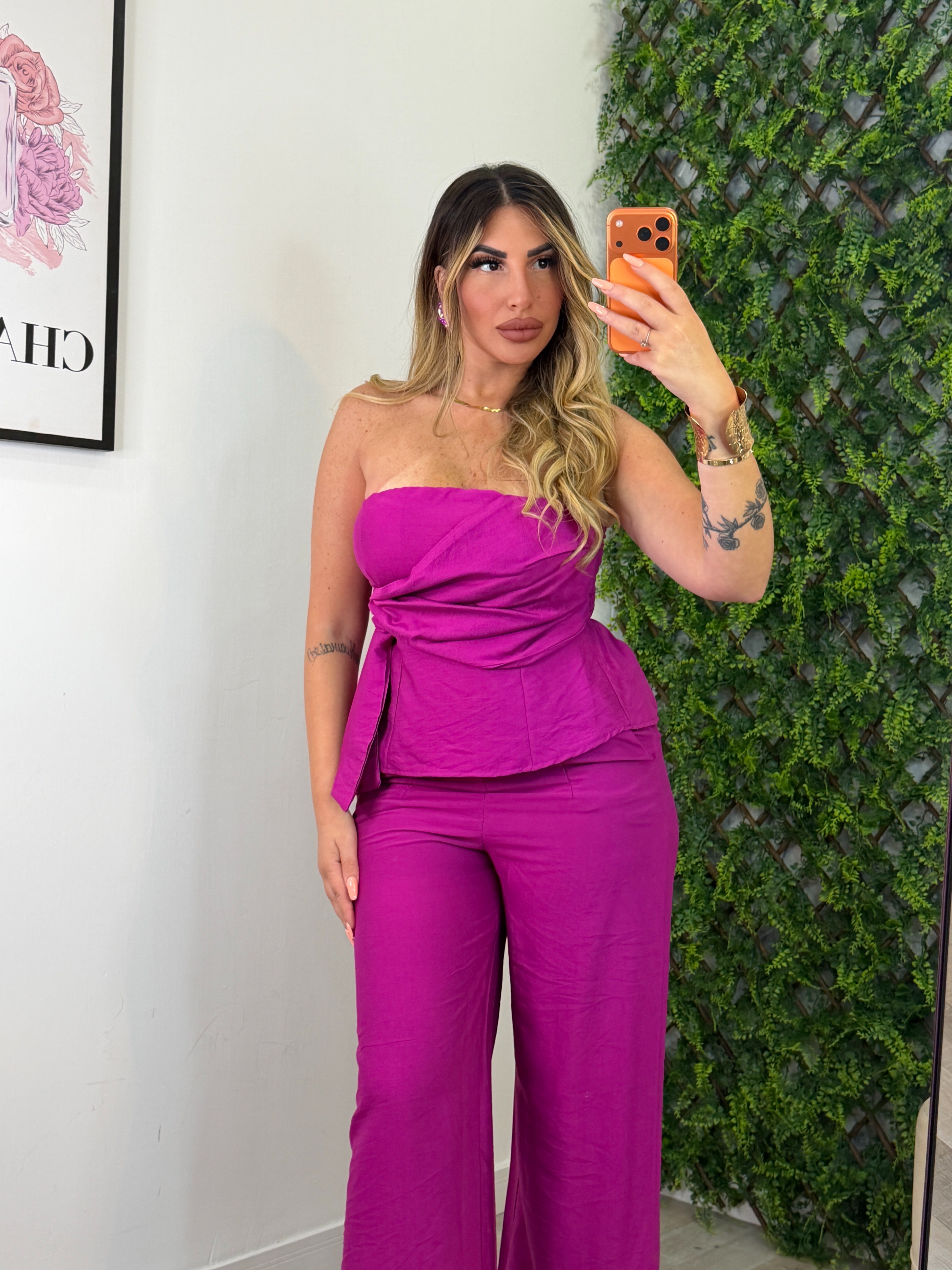 COORDINATO SOFIA MAGENTA
