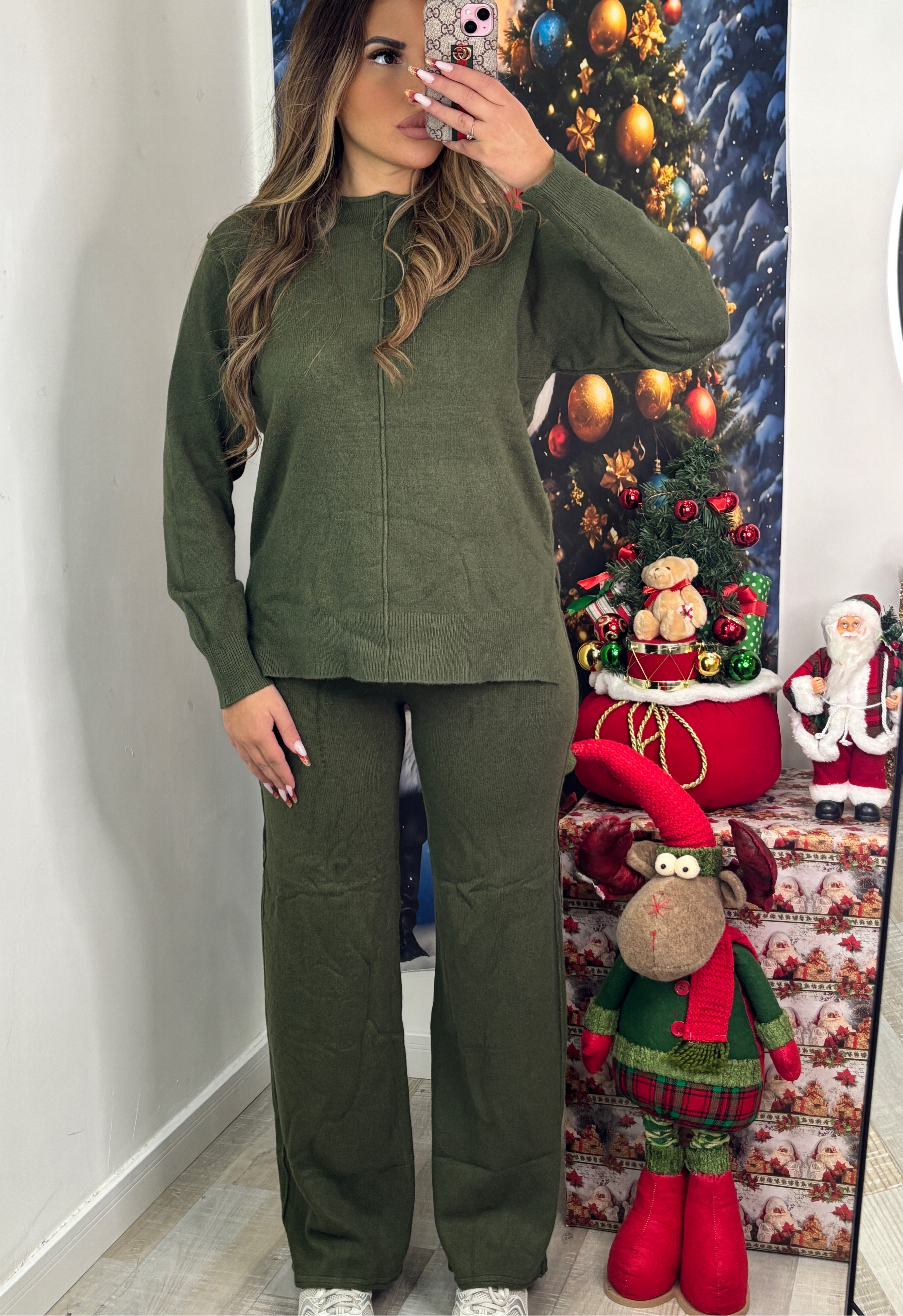 COORDINATO LANA VERDE