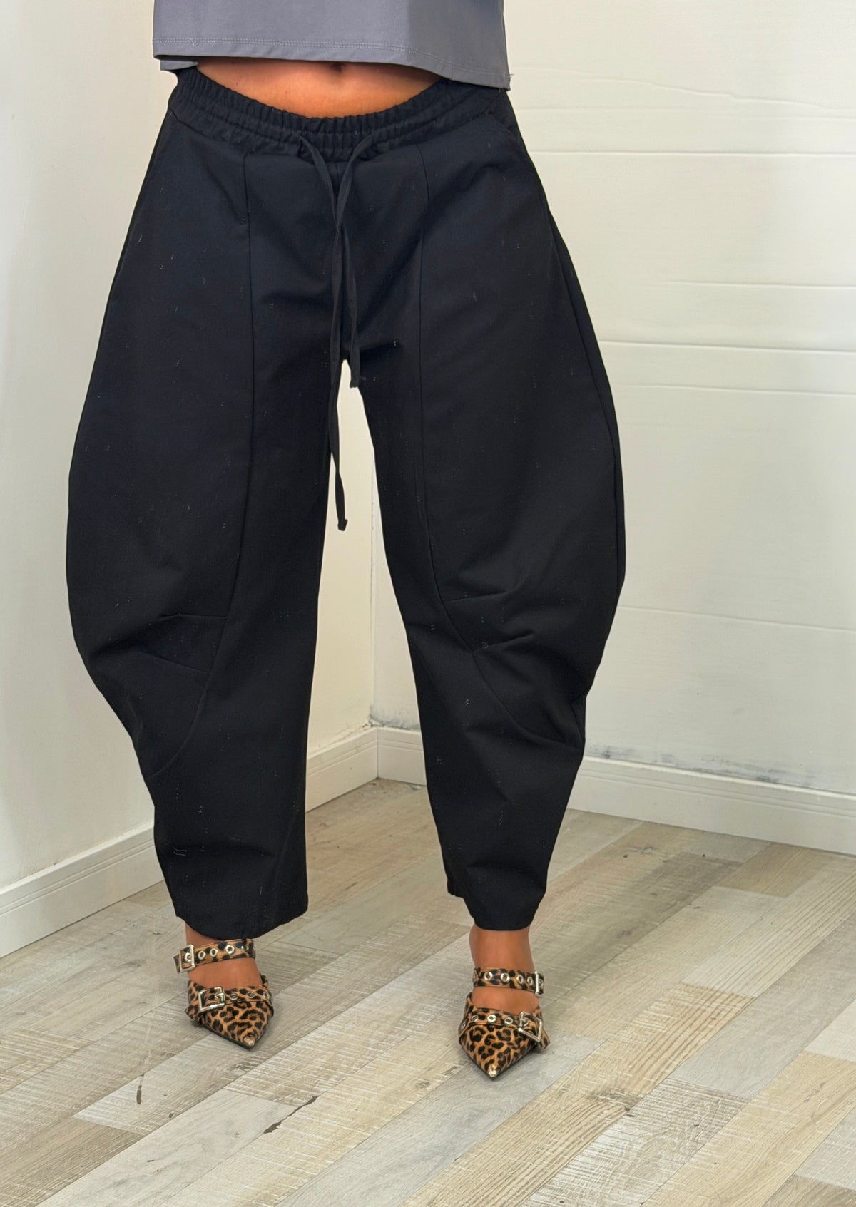JEANS BALLOON NERO