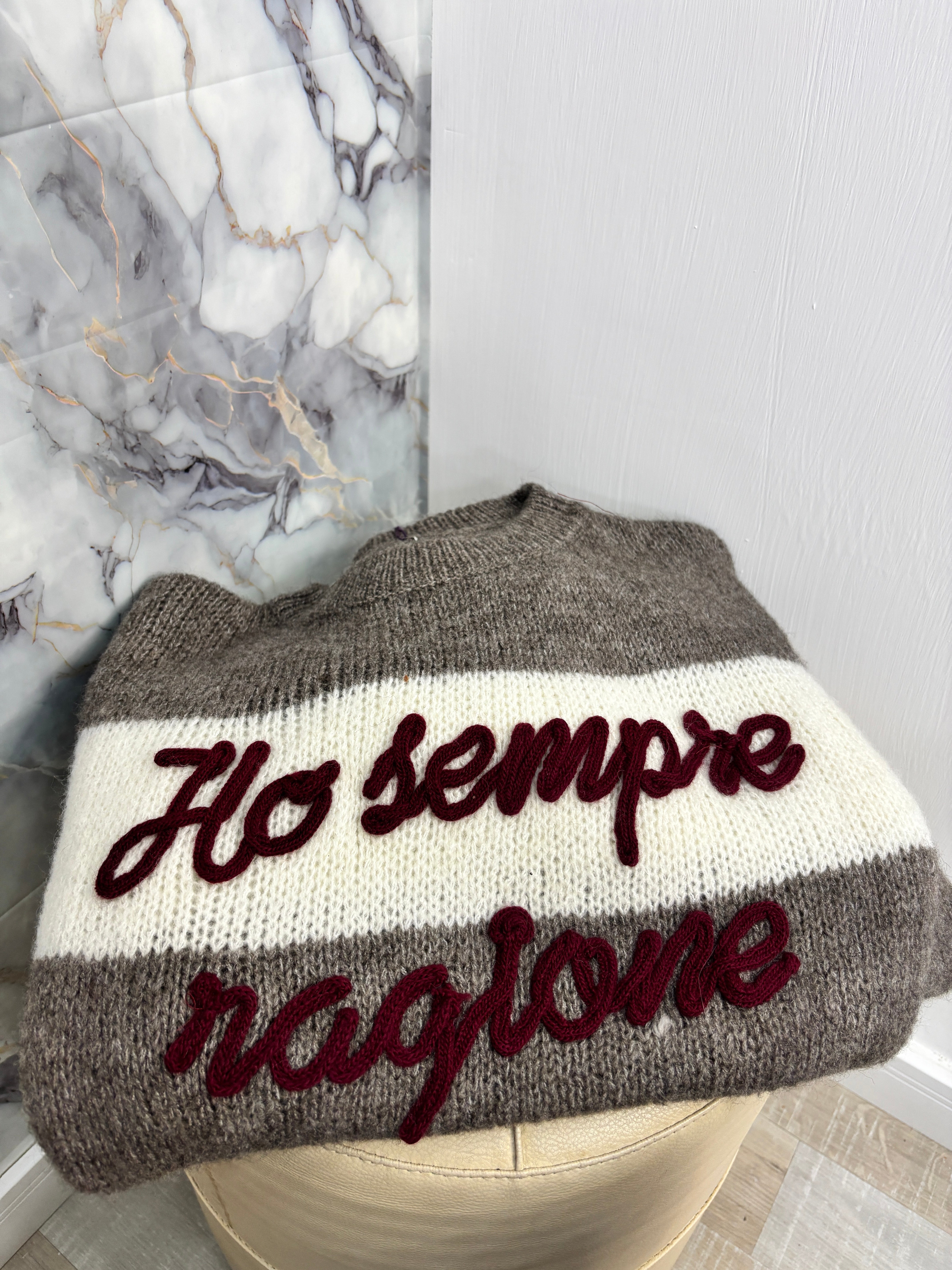 MAGLIONE HO SEMPRE RAGIONE