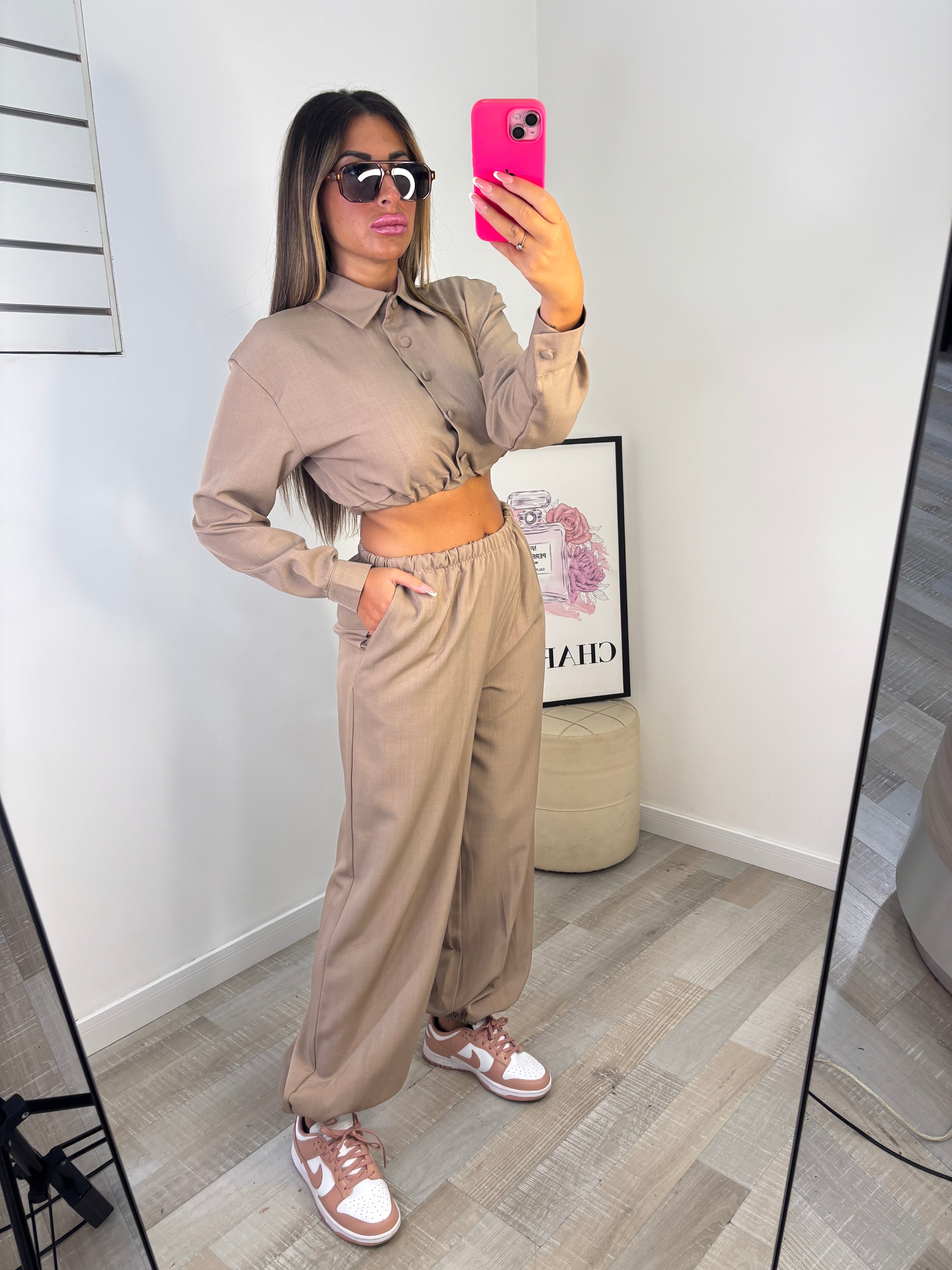 COORDINATO GLAMOUR BEIGE