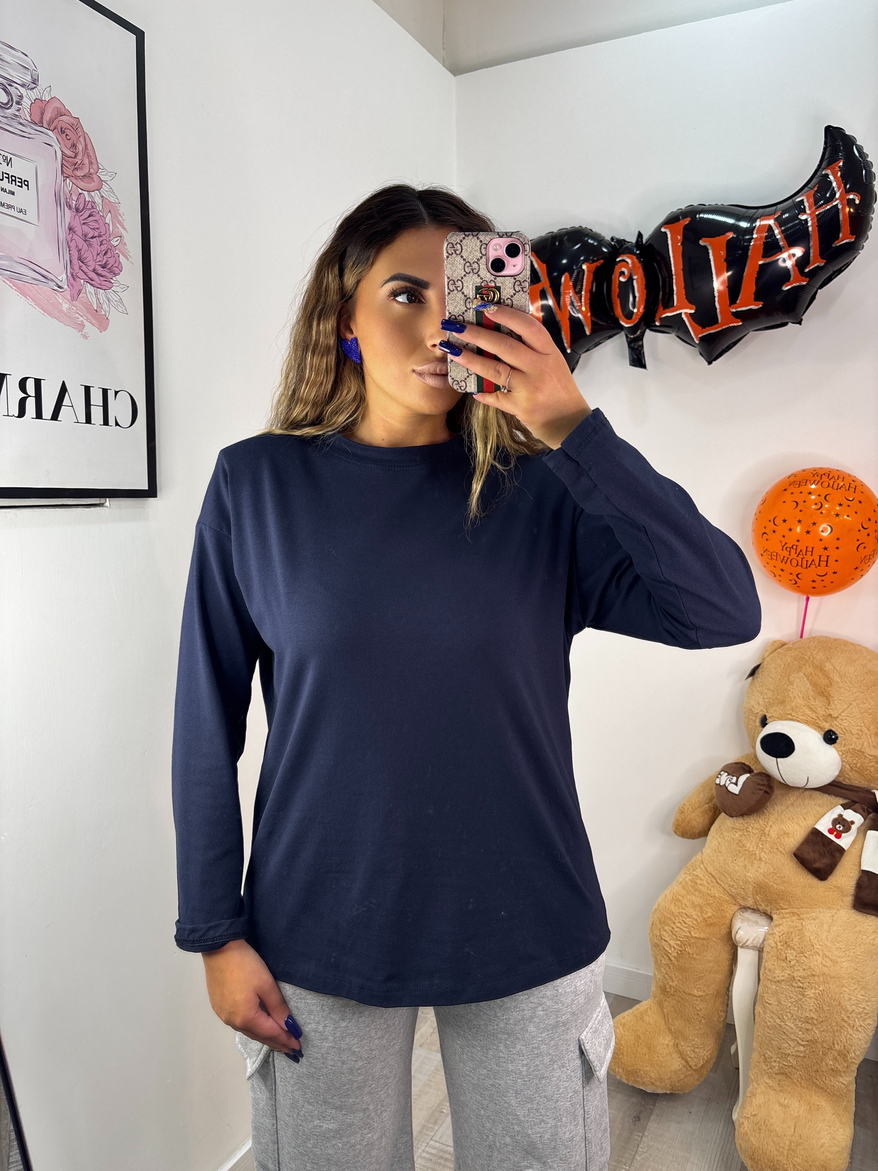 MAGLIA MANICA LUNGA OVER