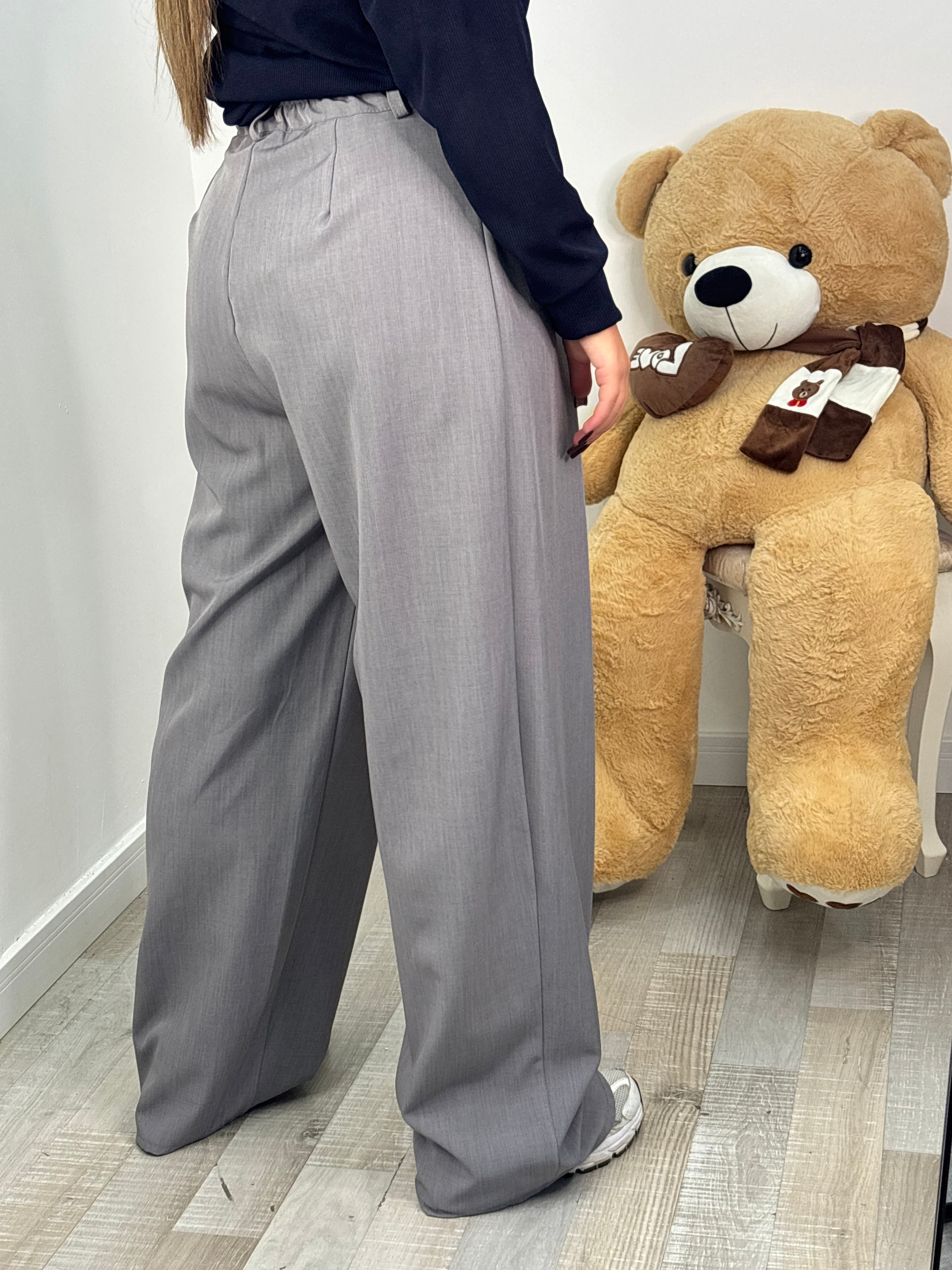 PANTALONE TRASV. GRIGIO