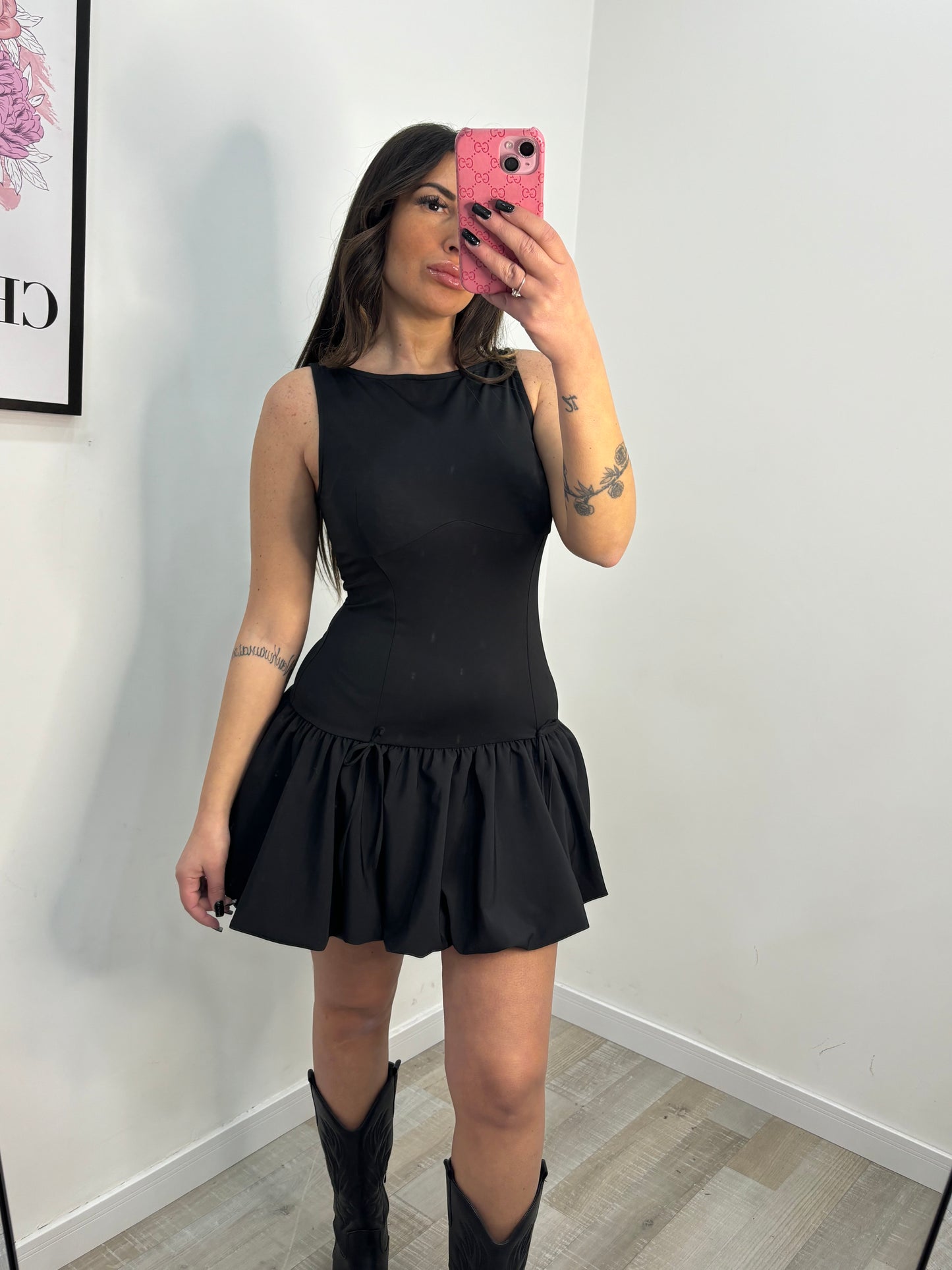 DRESS BALZE NERO