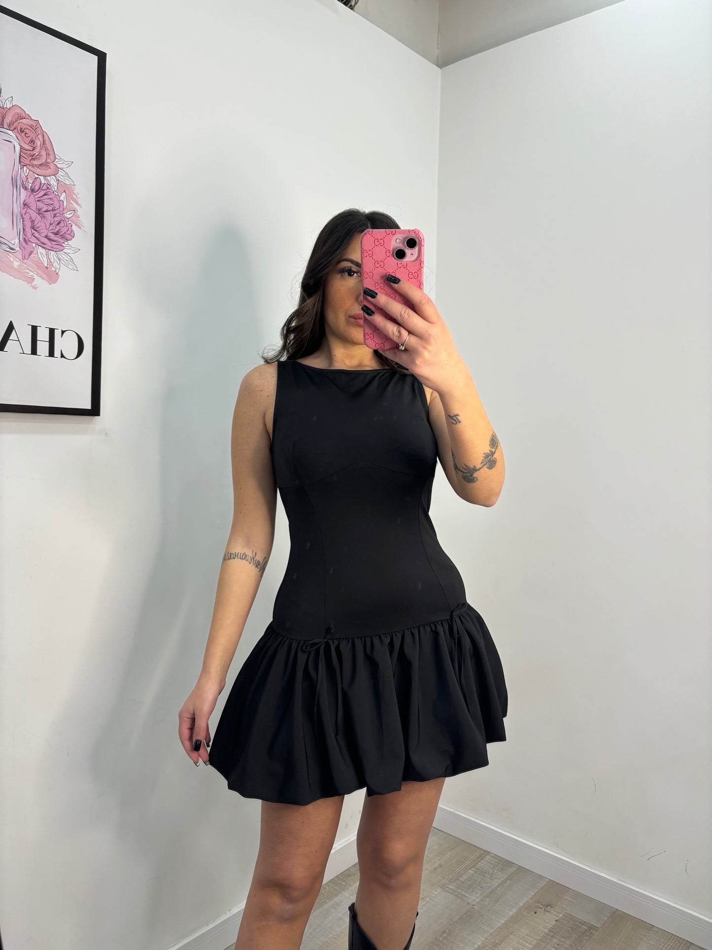 DRESS BALZE NERO