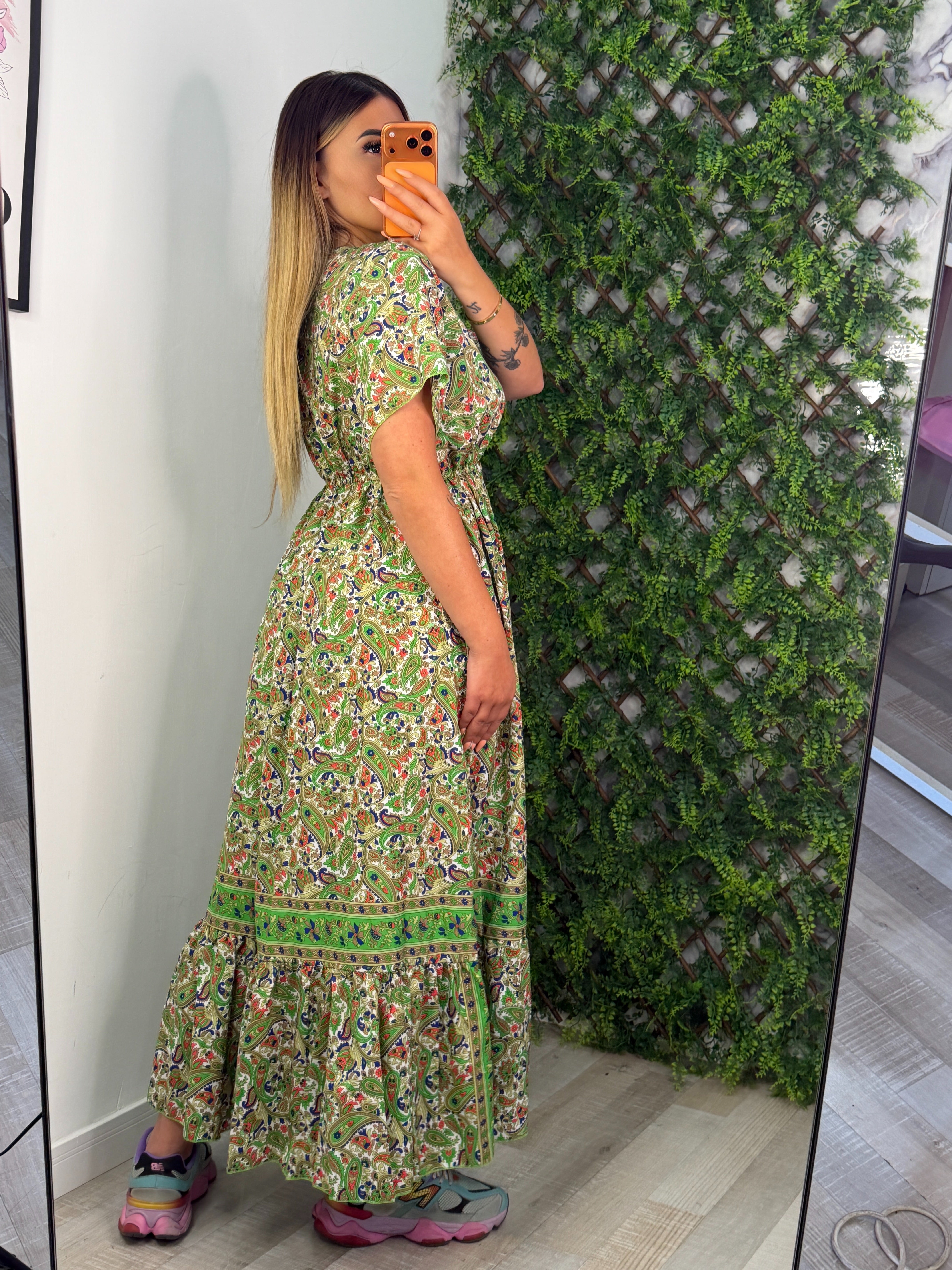 DRESS GITANA VERDE