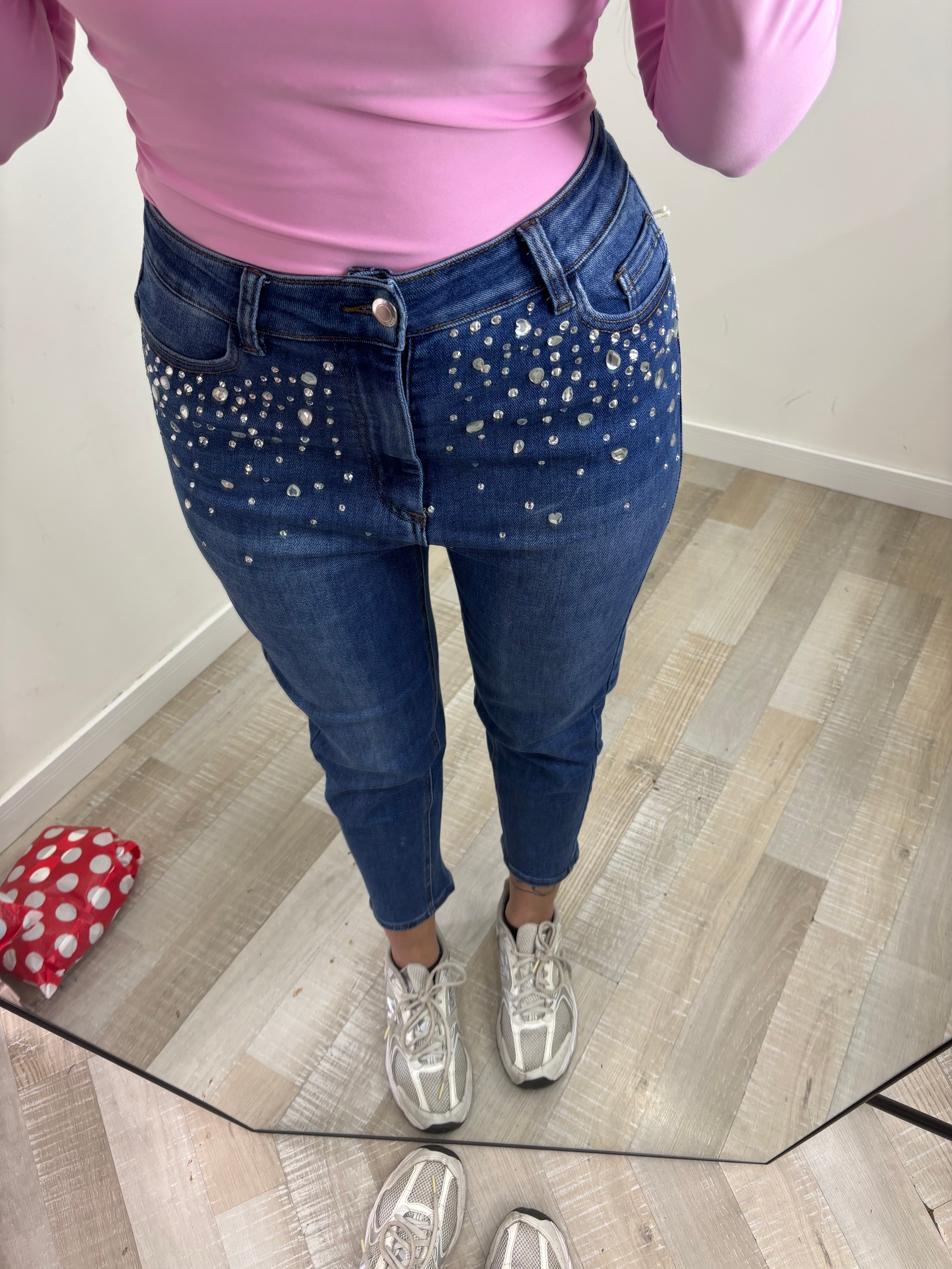JEANS STRASS