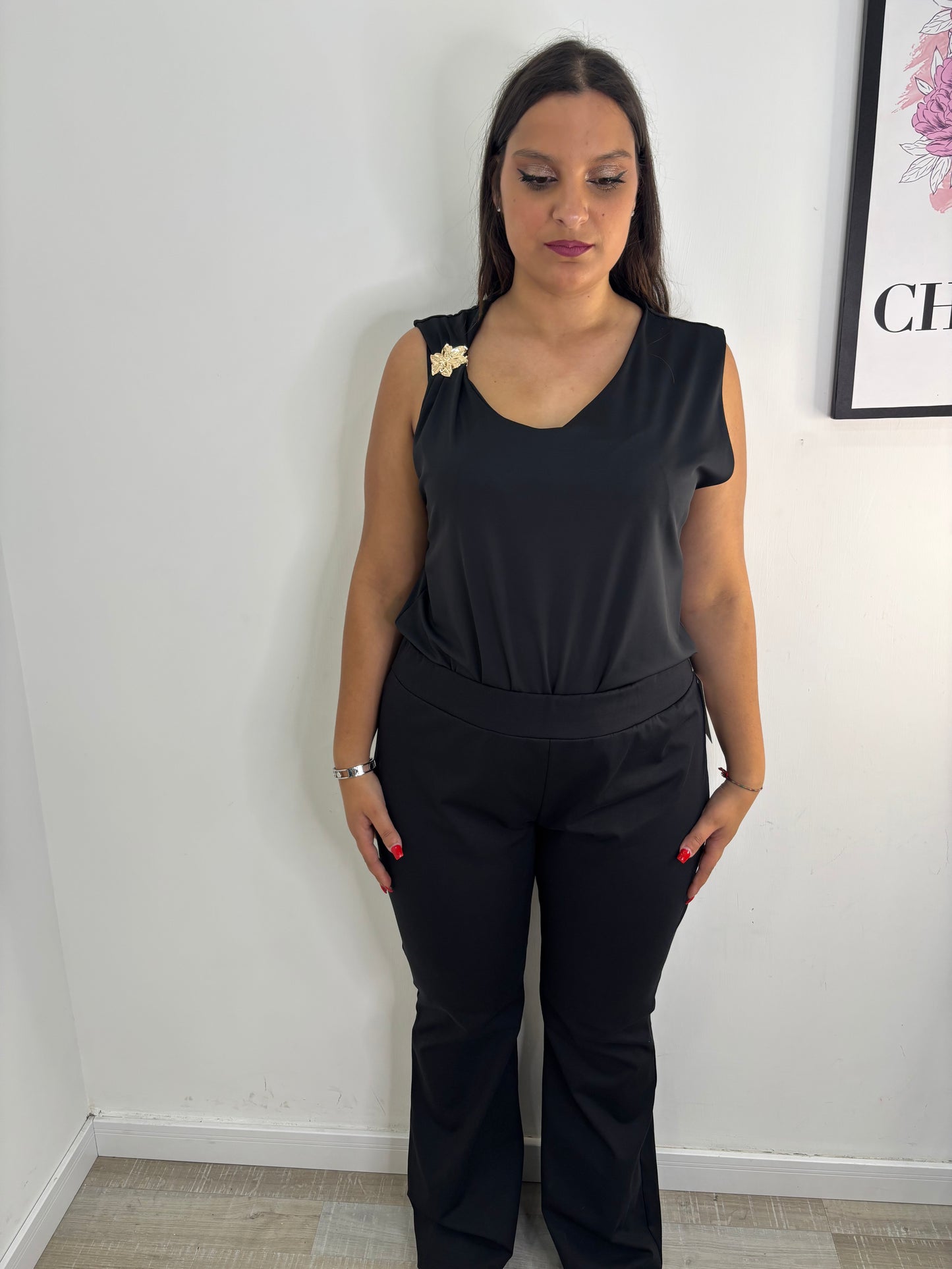 PANTALONE CURVY A ZAMPA