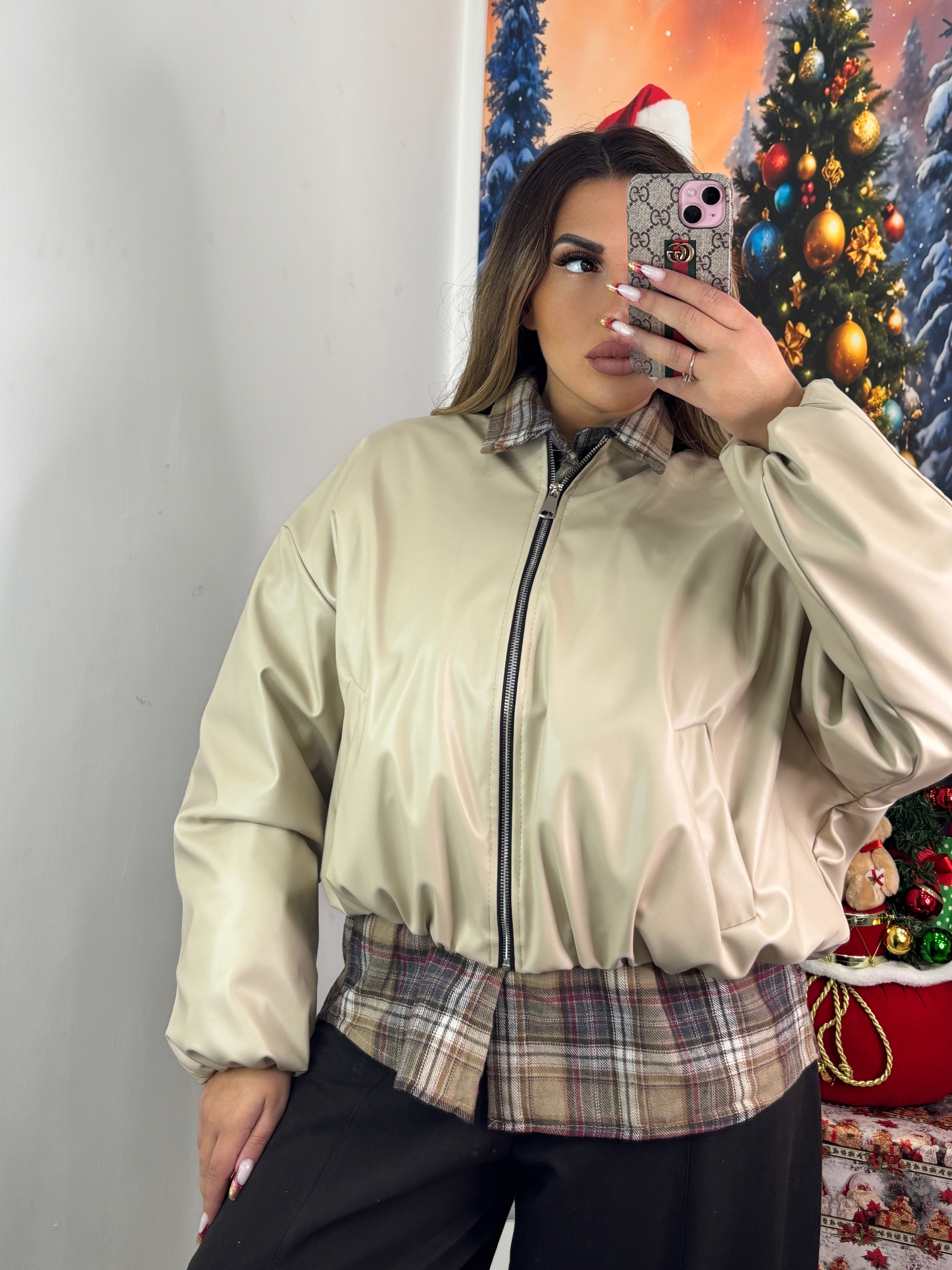 BOMBER ECOPELLE BURRO