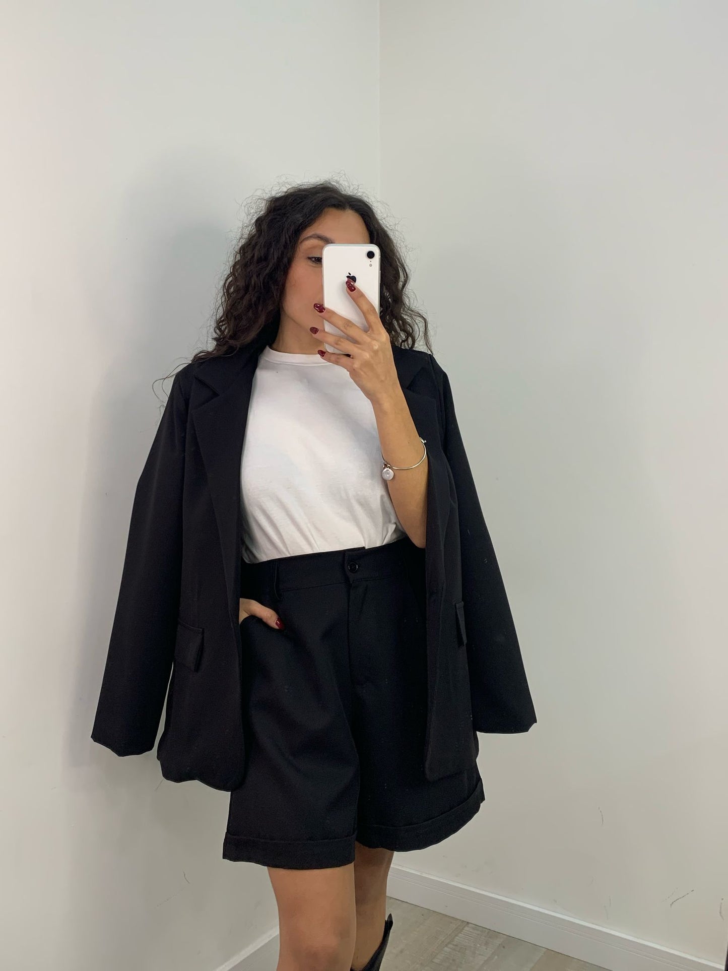 TAILLEUR BERMUDA BLACK