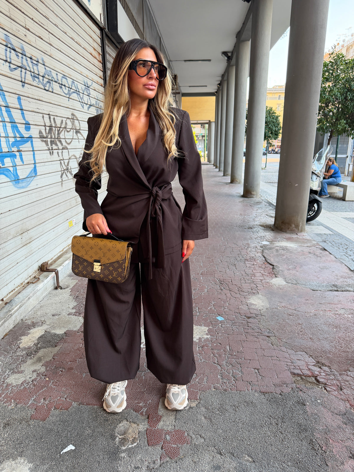 COORDINATO ANNA CIOCCOLATO