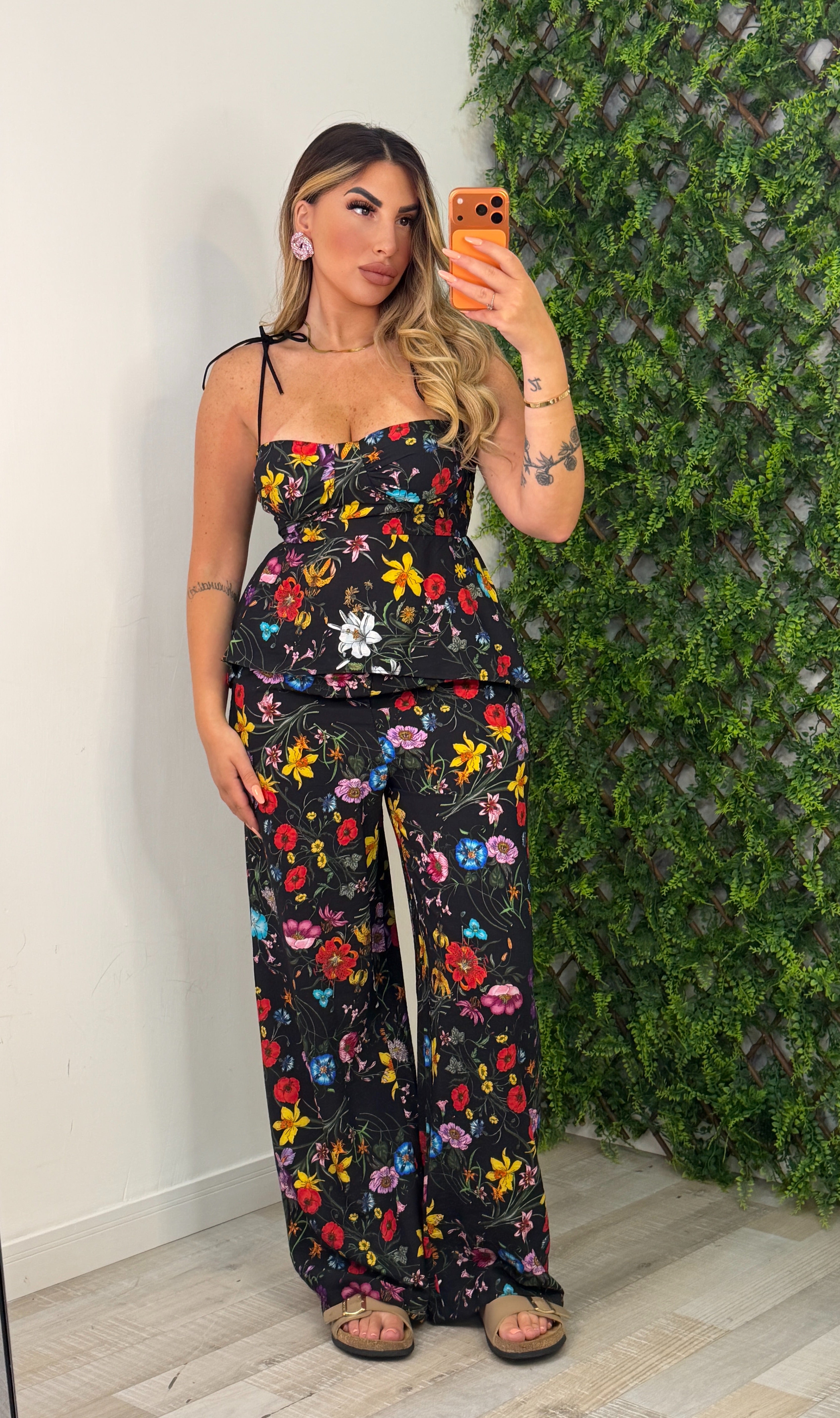 COORDINATO BEATRICE FLOWERS