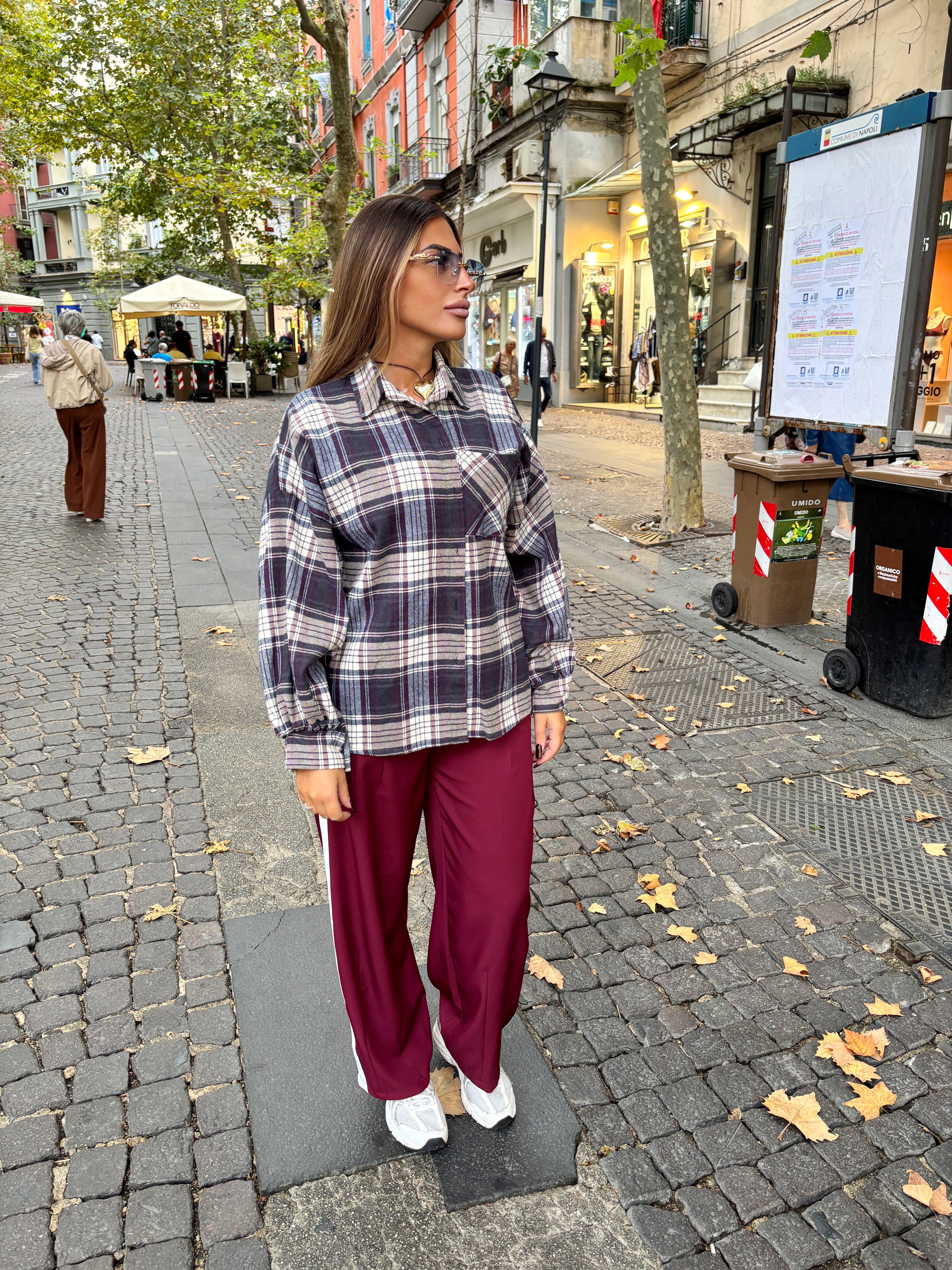 CAMICIA QUADRONI FLANELLA