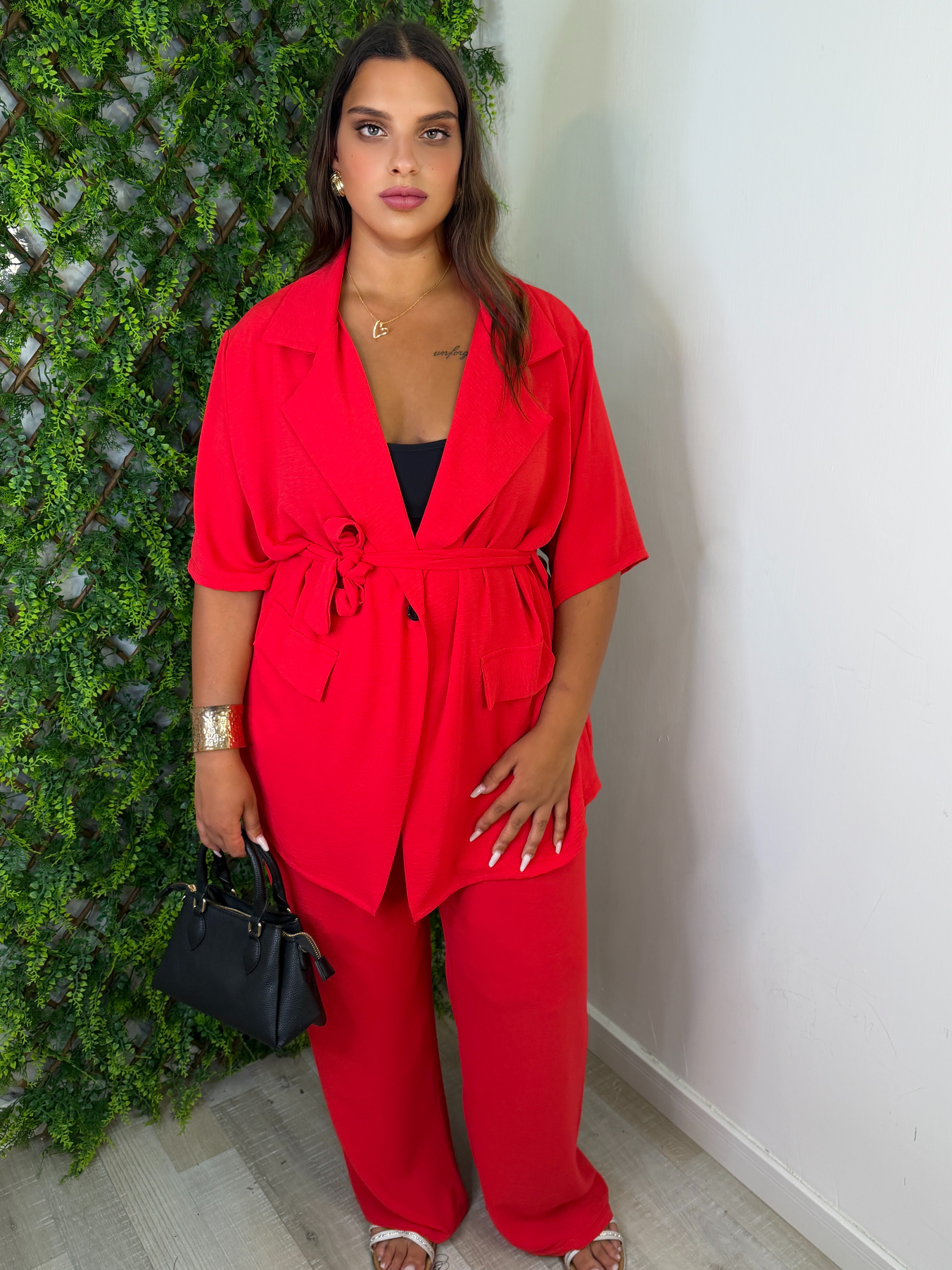 COORDINATO BRUNA ROSSO