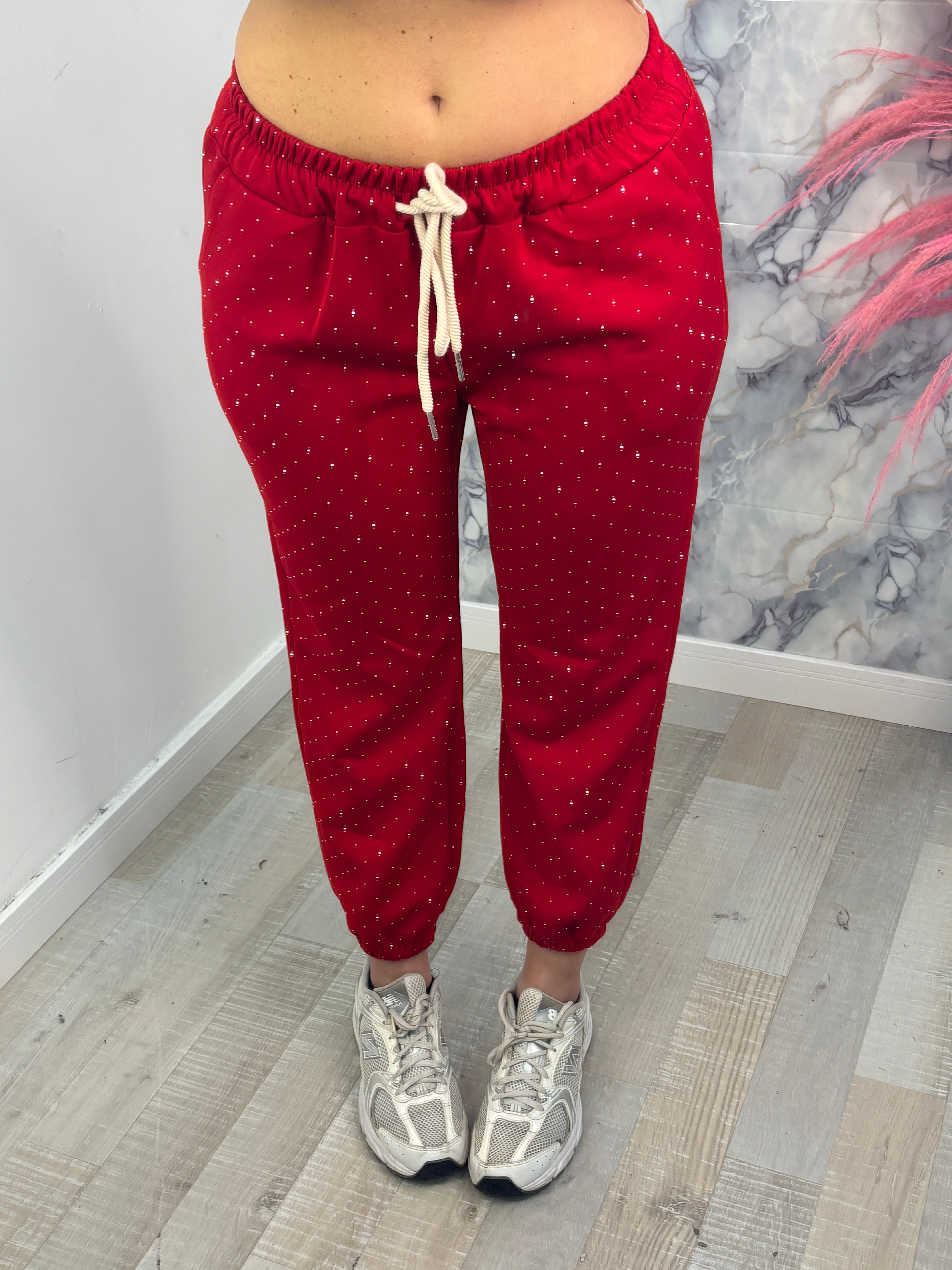 PANTATUTA ROSSO BRILLANTINATO