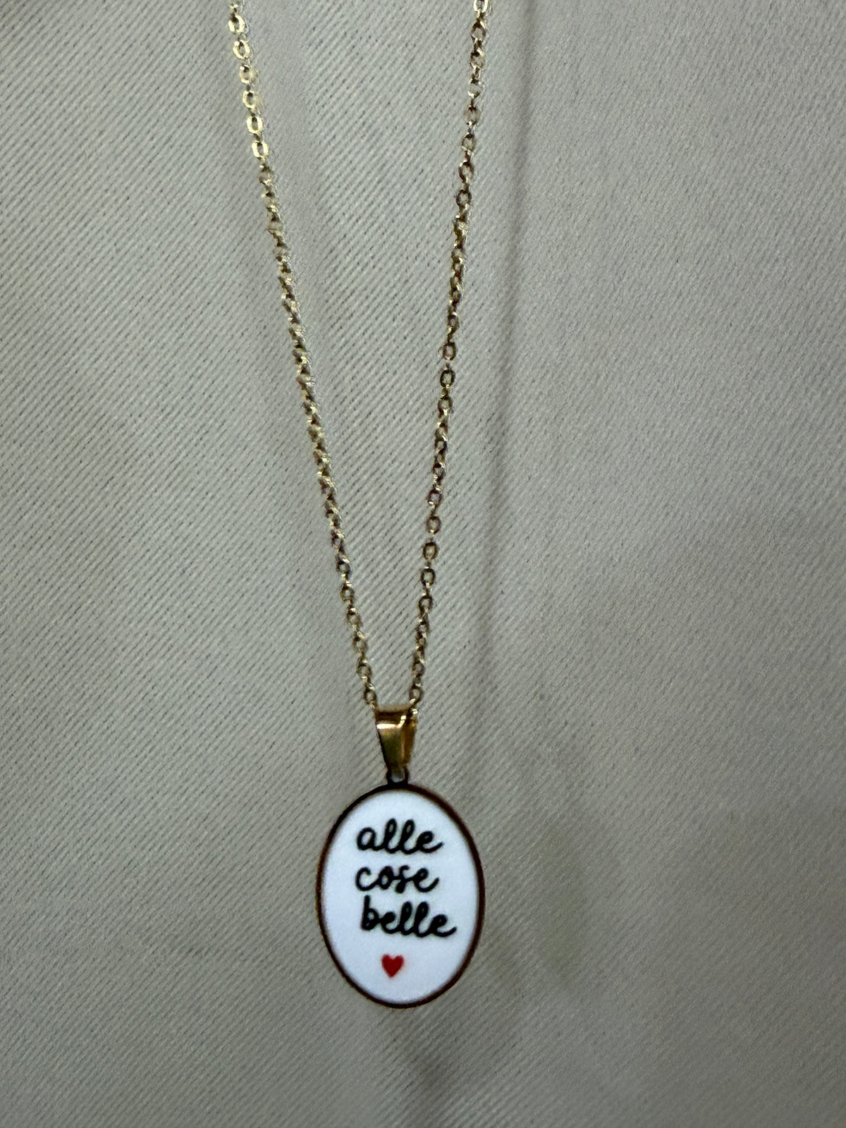 COLLANA “ALLE COSE BELLE”
