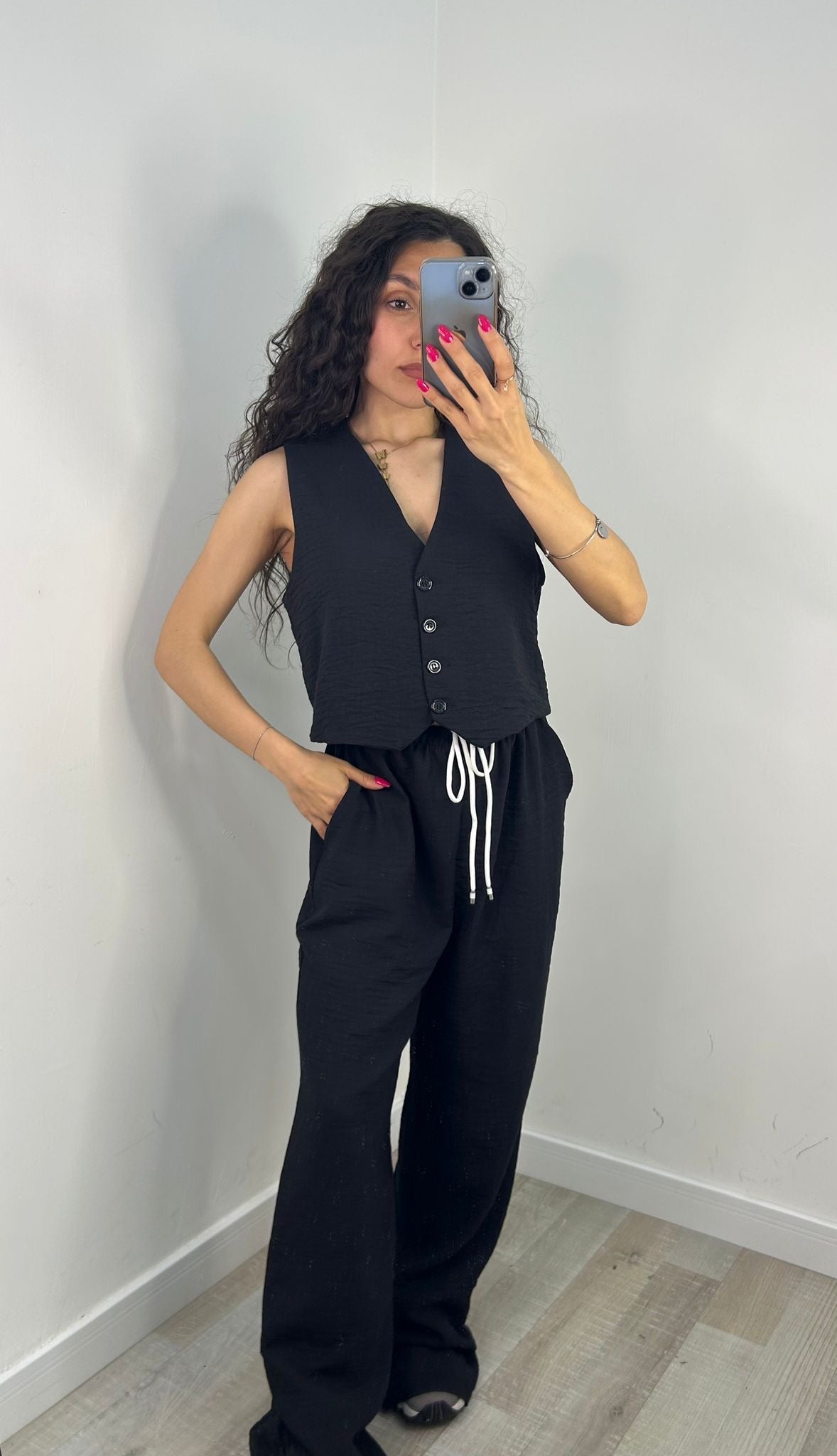 COORDINATO GILET + PANTALONE