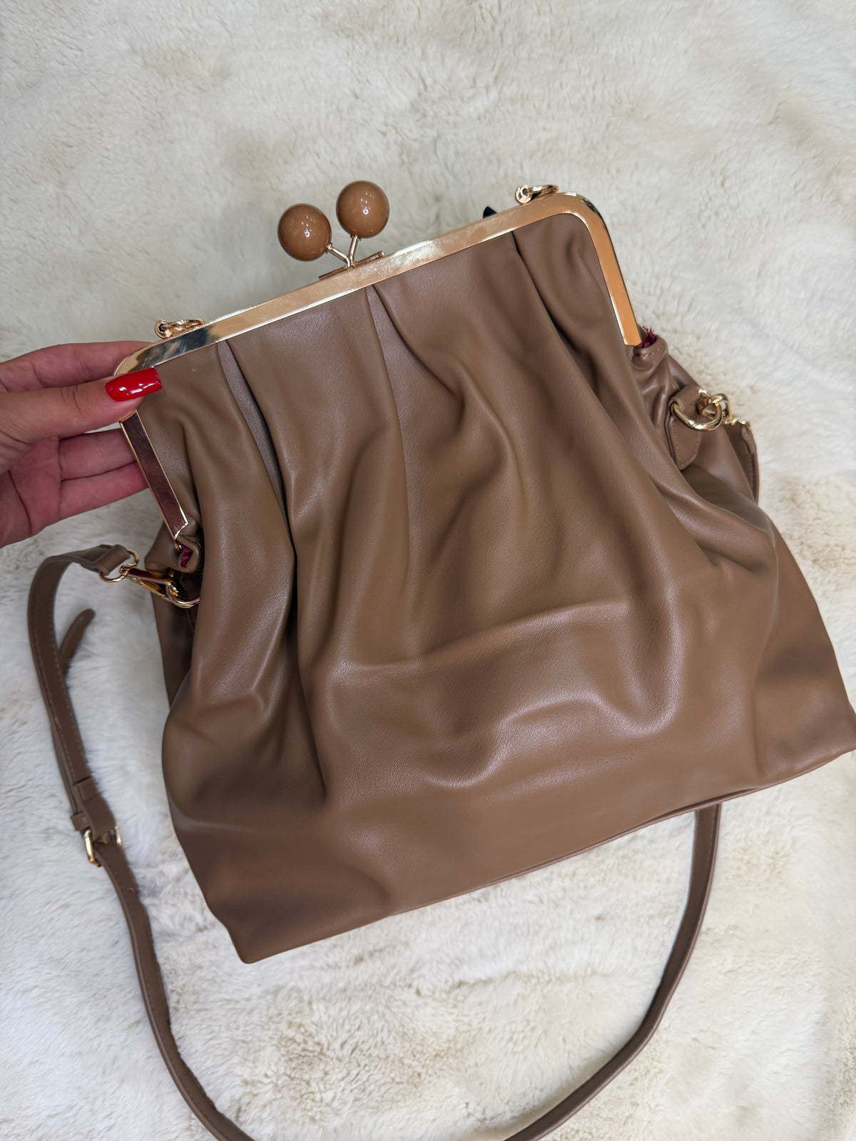 BORSA CHIC NOCCIOLA