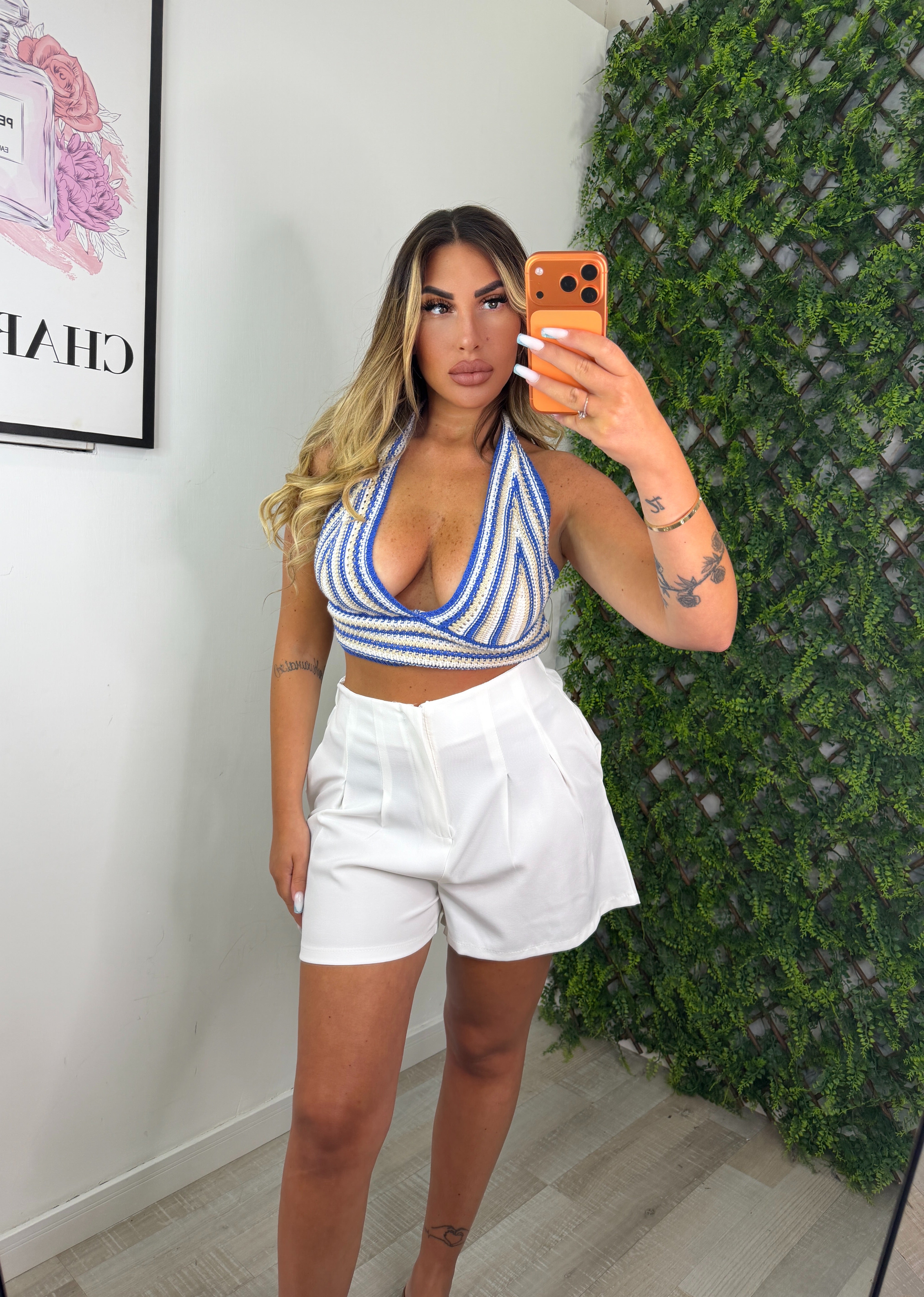 TOP FILO CELESTE