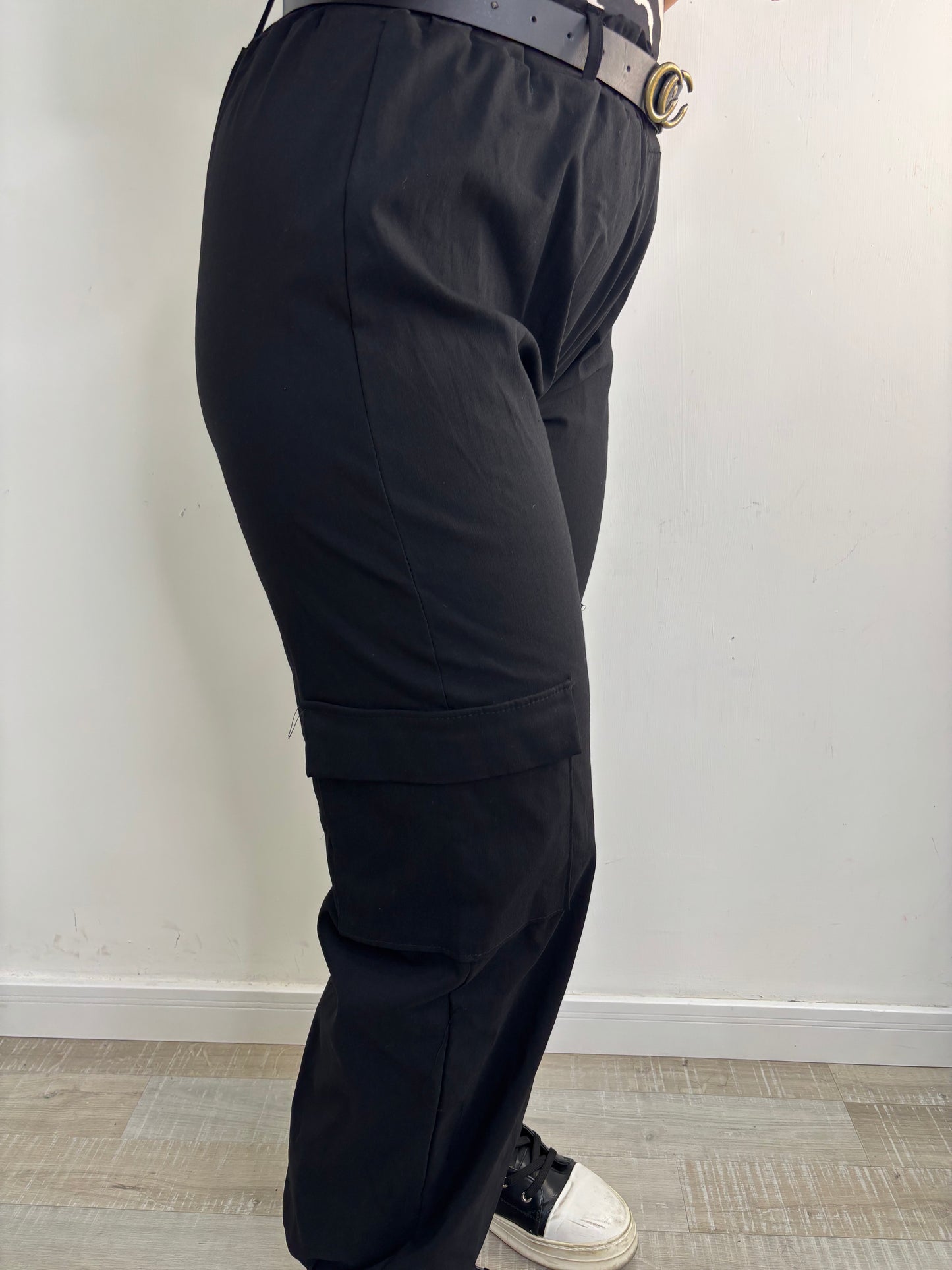 CARGO CURVY NERO