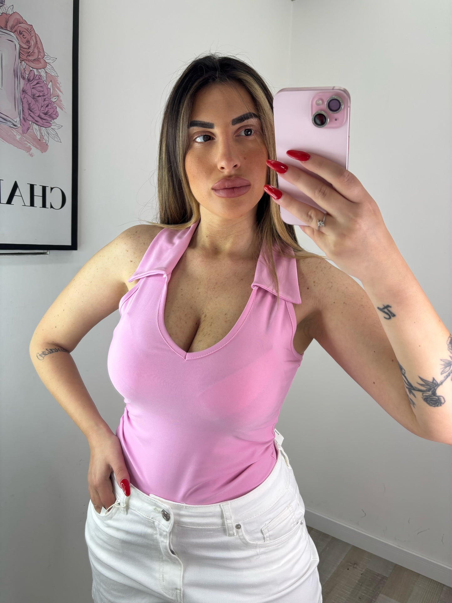 BODY CON COLLO