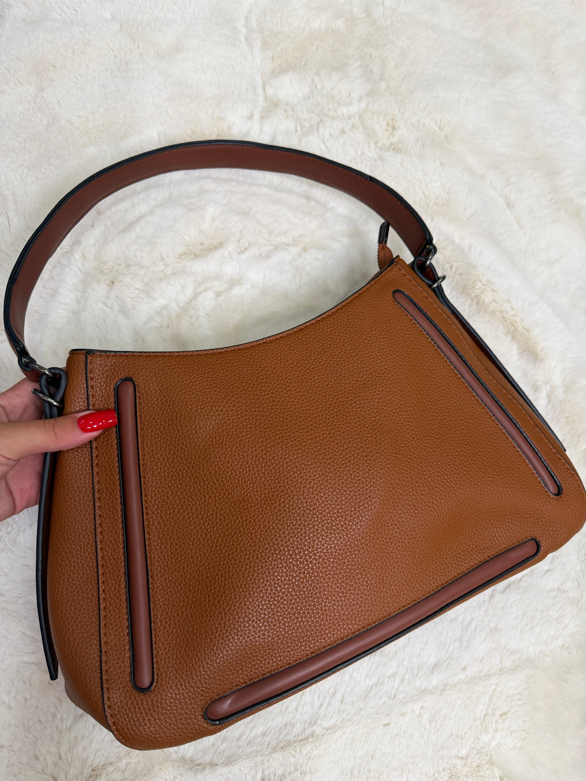 BORSA LUNA - CUOIO