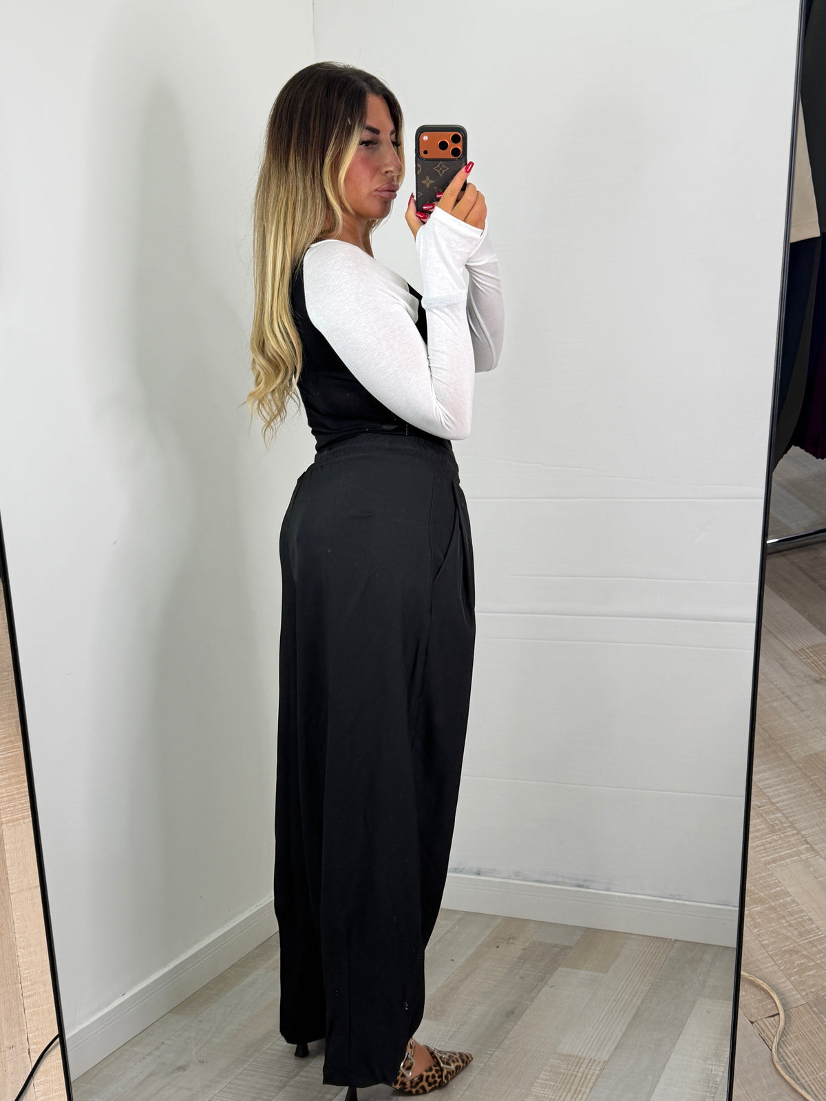 PANTALONE BALLON NERO