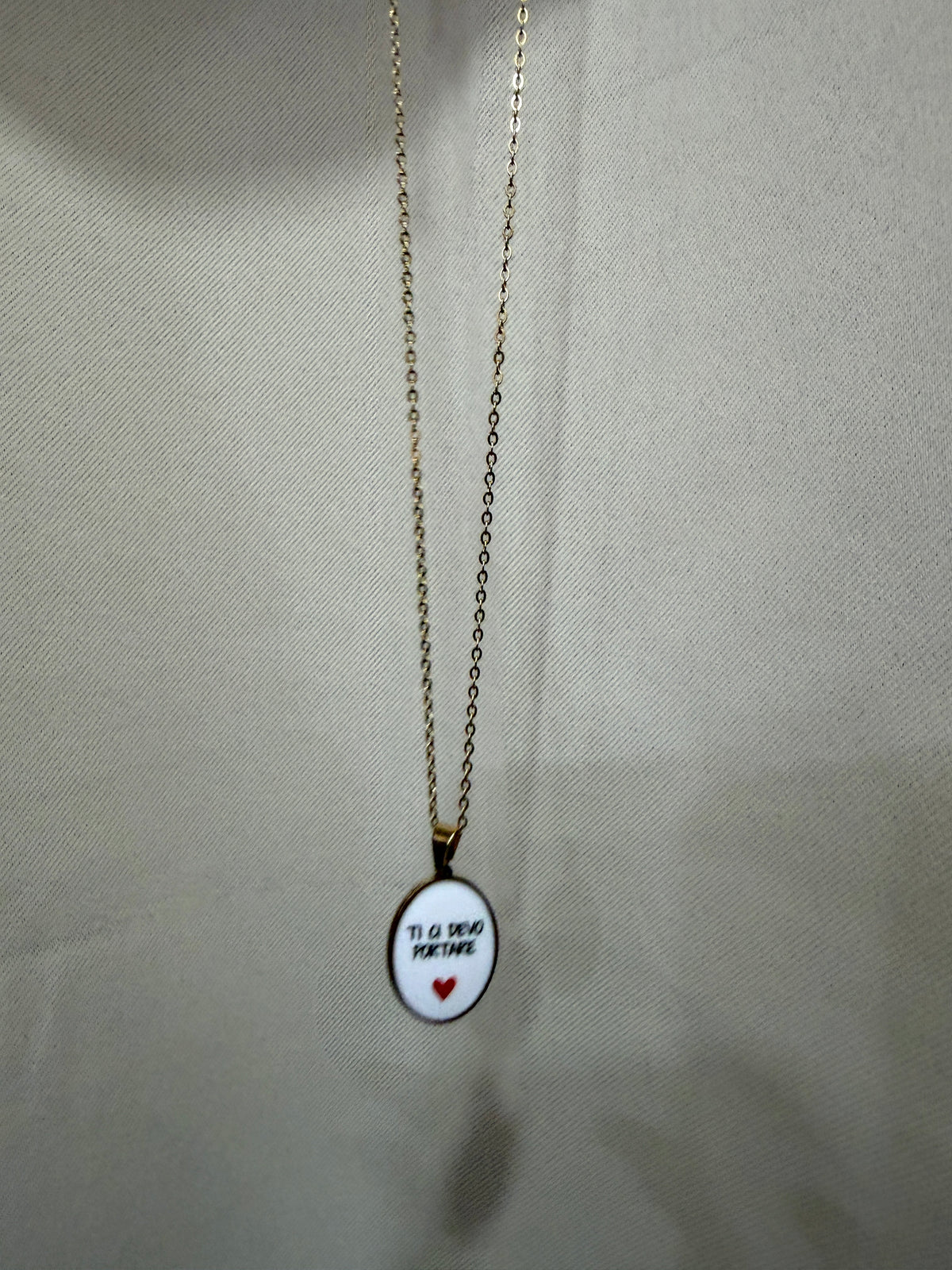 COLLANA “TI CI DEVO PORTARE”