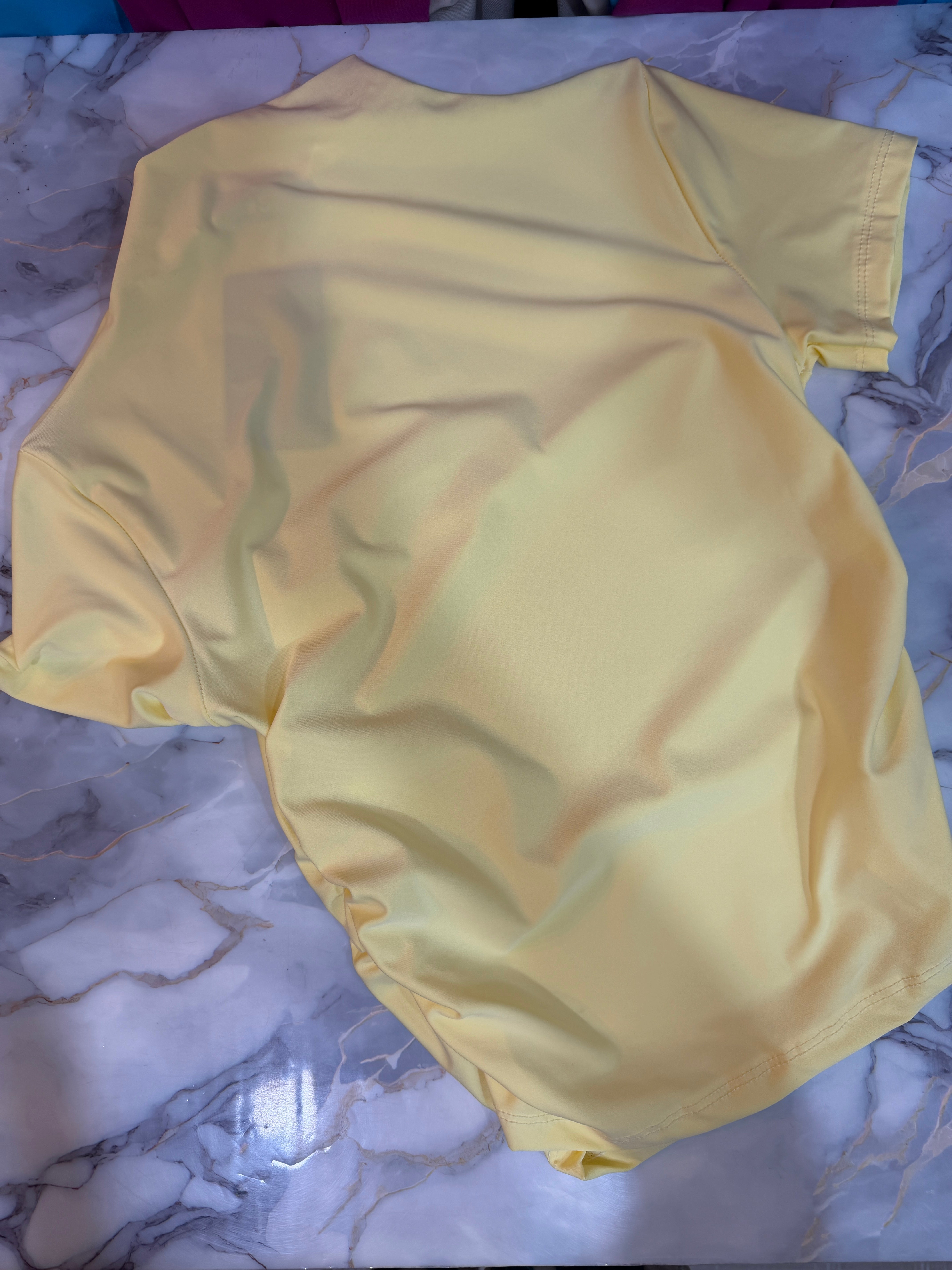 MAGLIA LYCRA GIALLA