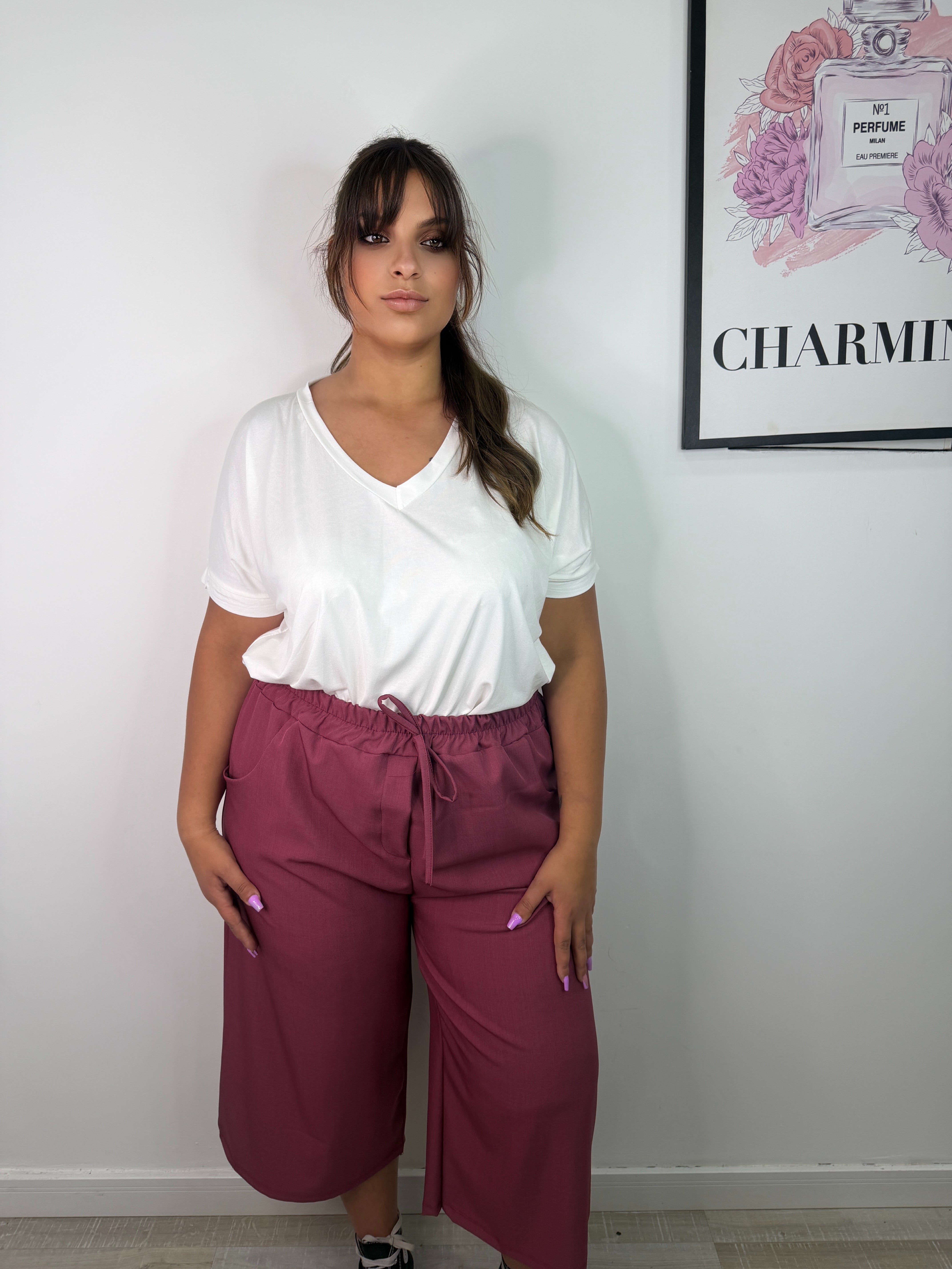 MAGLIA SCOLLO A “ V” CURVY