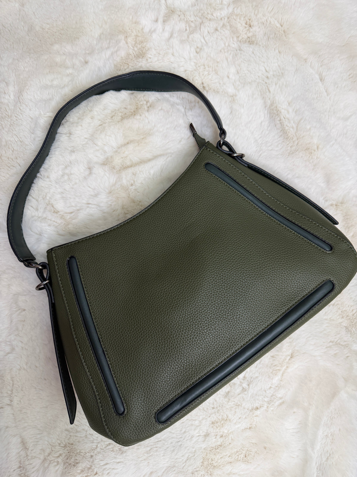 BORSA LUNA - VERDE OLIVA