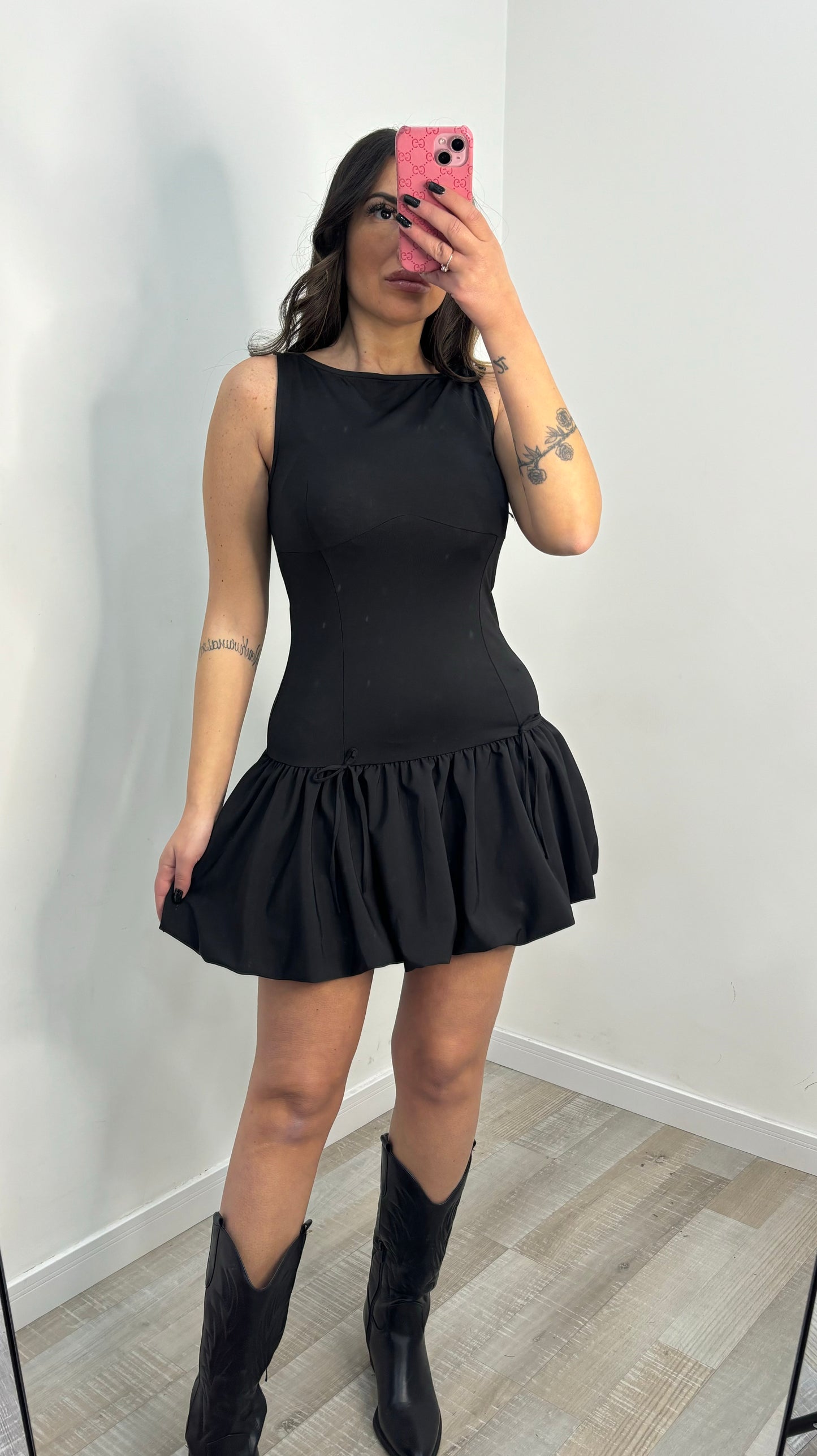 DRESS BALZE NERO