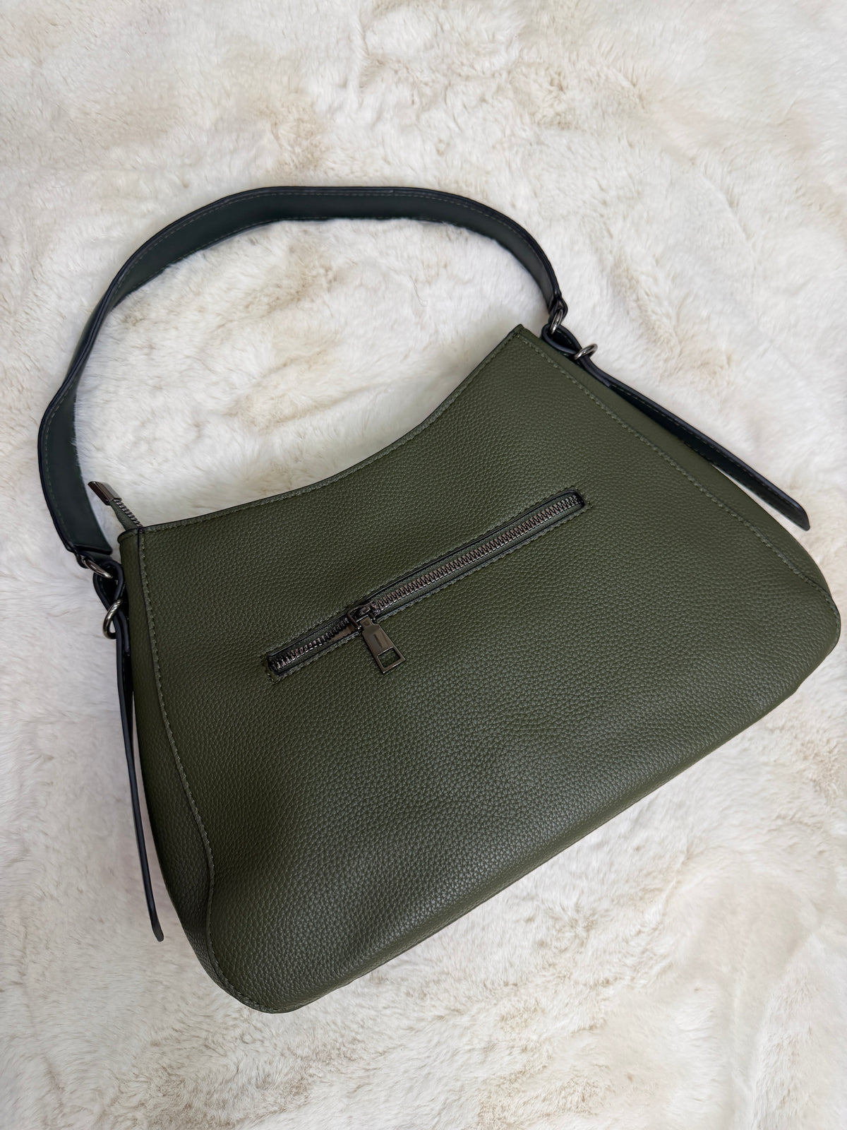 BORSA LUNA - VERDE OLIVA
