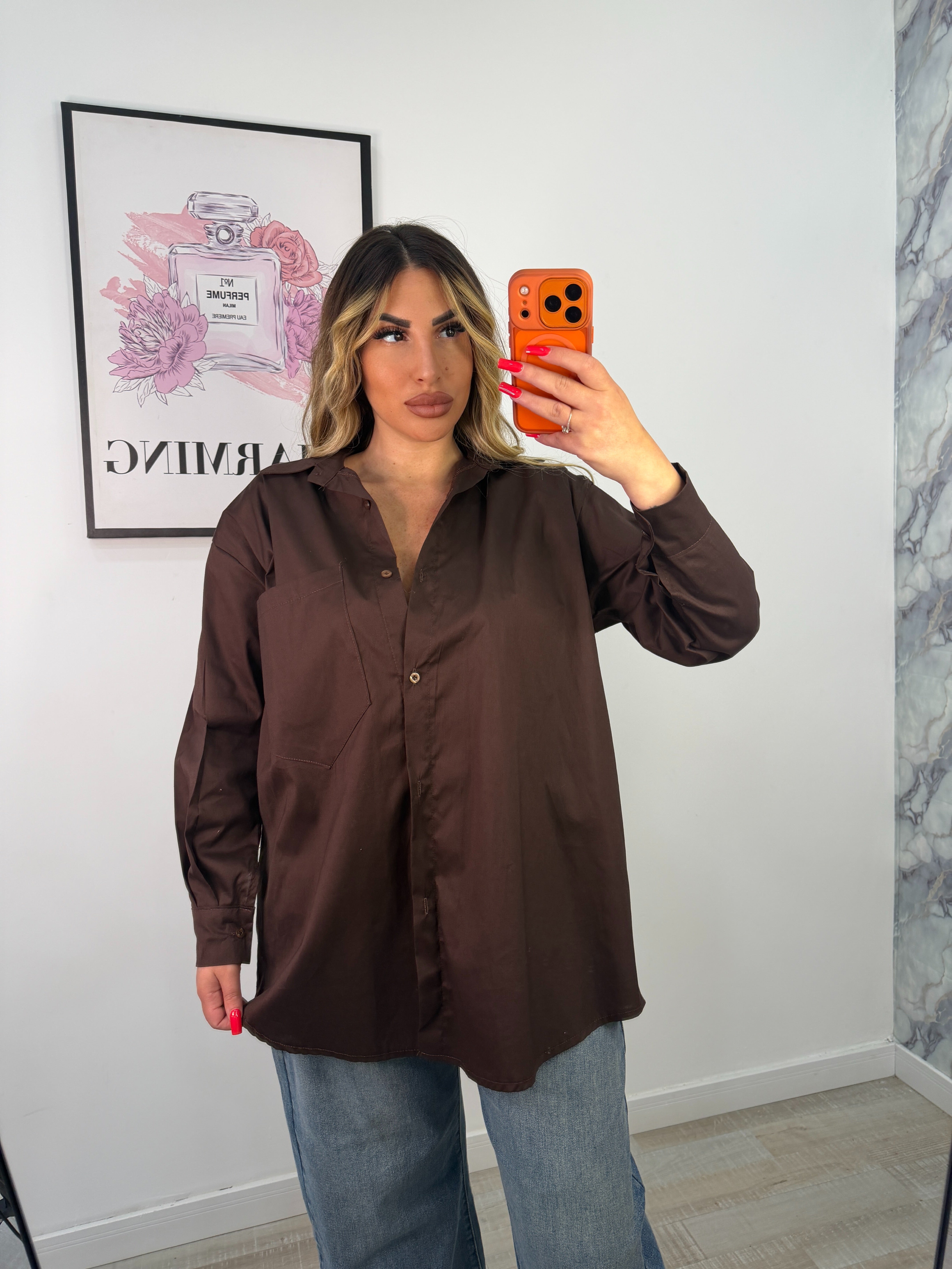 CAMICIA OVERSIZE COTONE